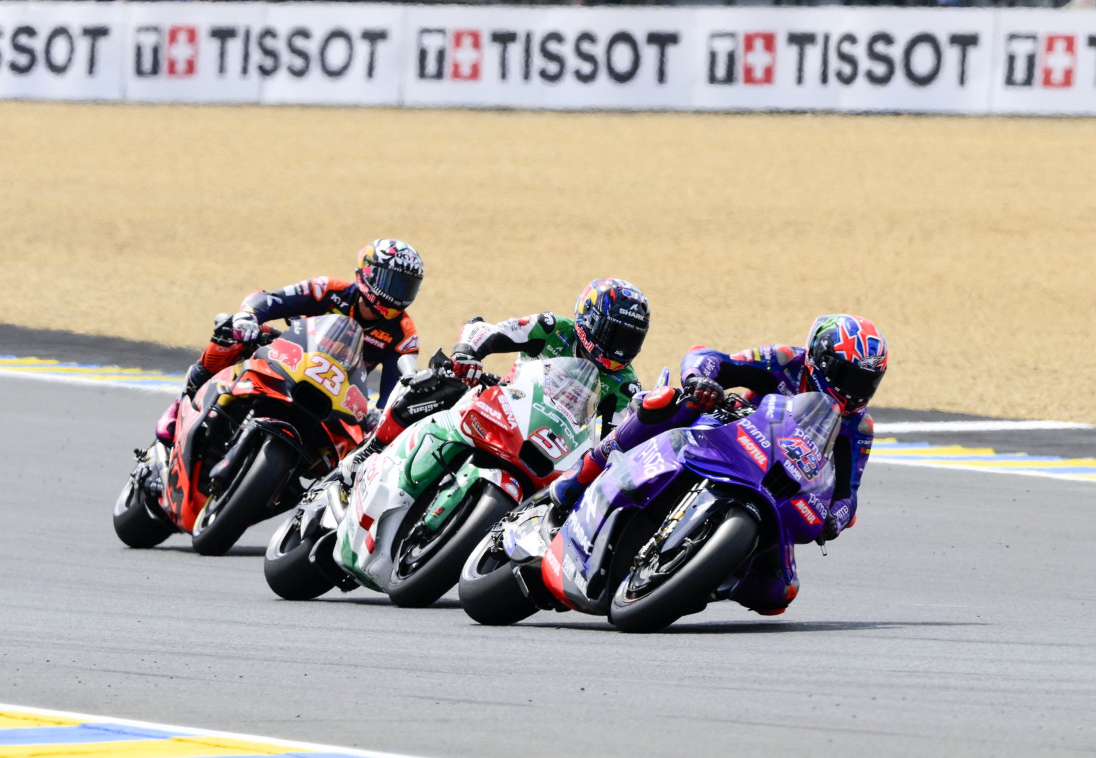 Miller, Zarco, Bastianini, 2025 French MotoGP Sprint