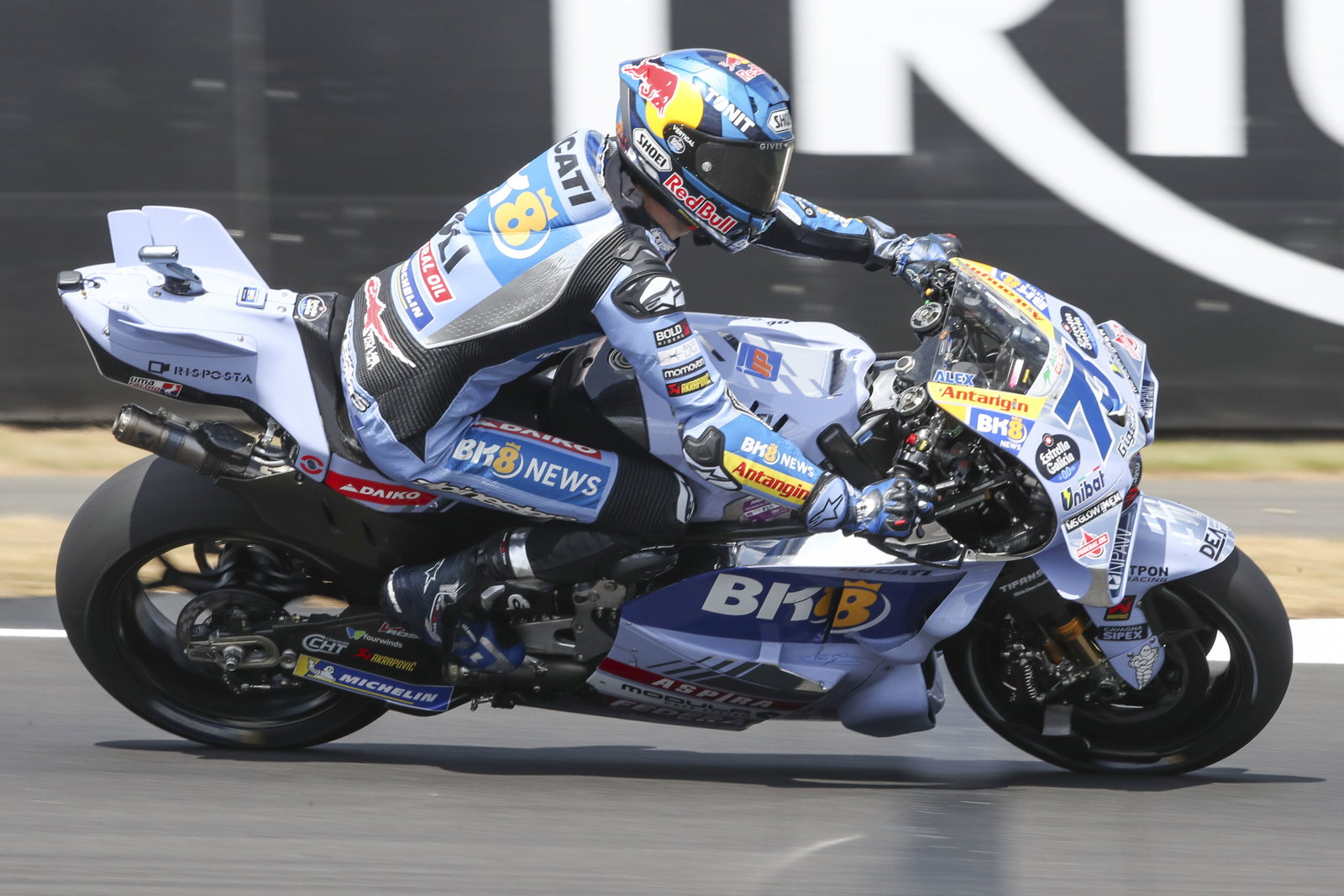 Alex Marquez, Gresini Ducati, 2025 British MotoGP