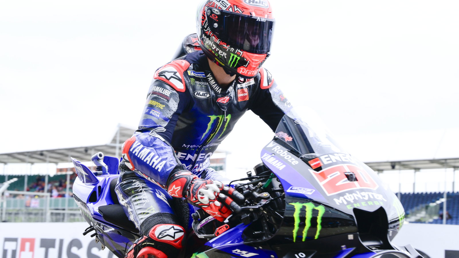 Fabio Quartararo, Yamaha Factory Racing, 2025 British MotoGP