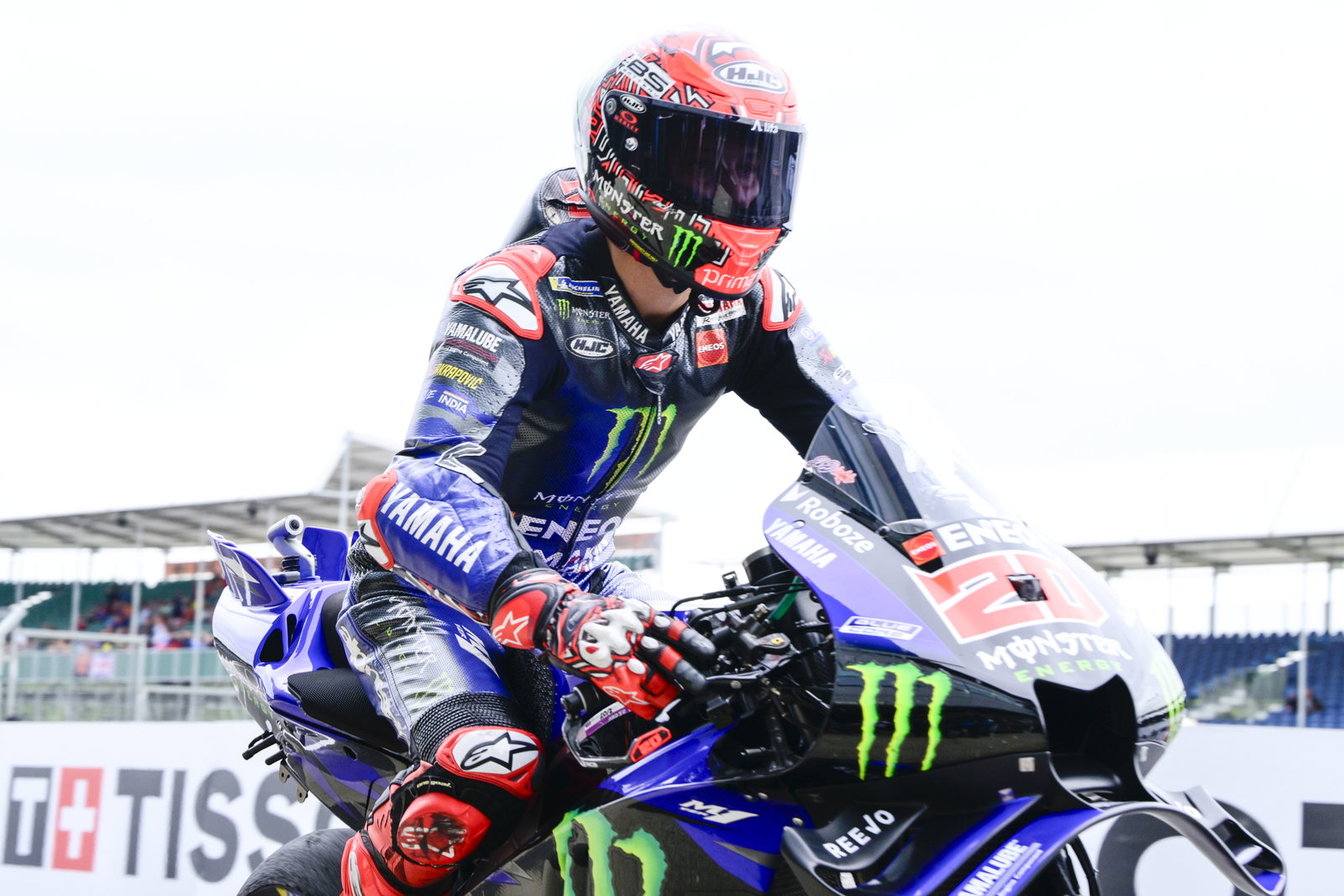 Fabio Quartararo, Yamaha Factory Racing, 2025 British MotoGP