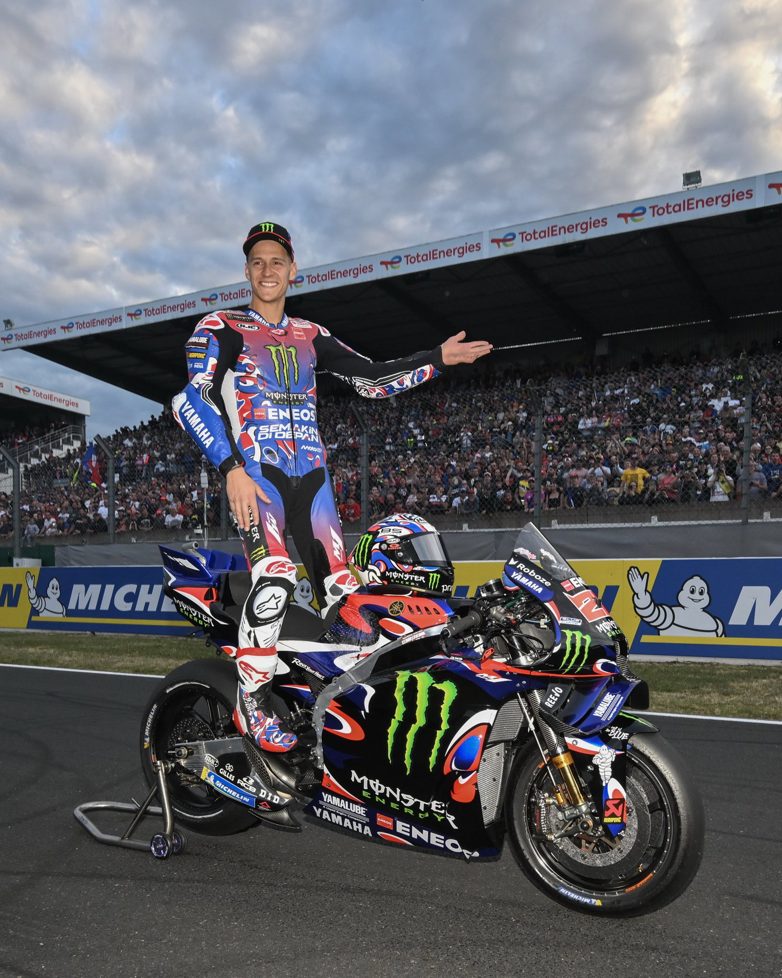 Fabio Quartararo, Yamaha Factory Racing, 2025 French MotoGP