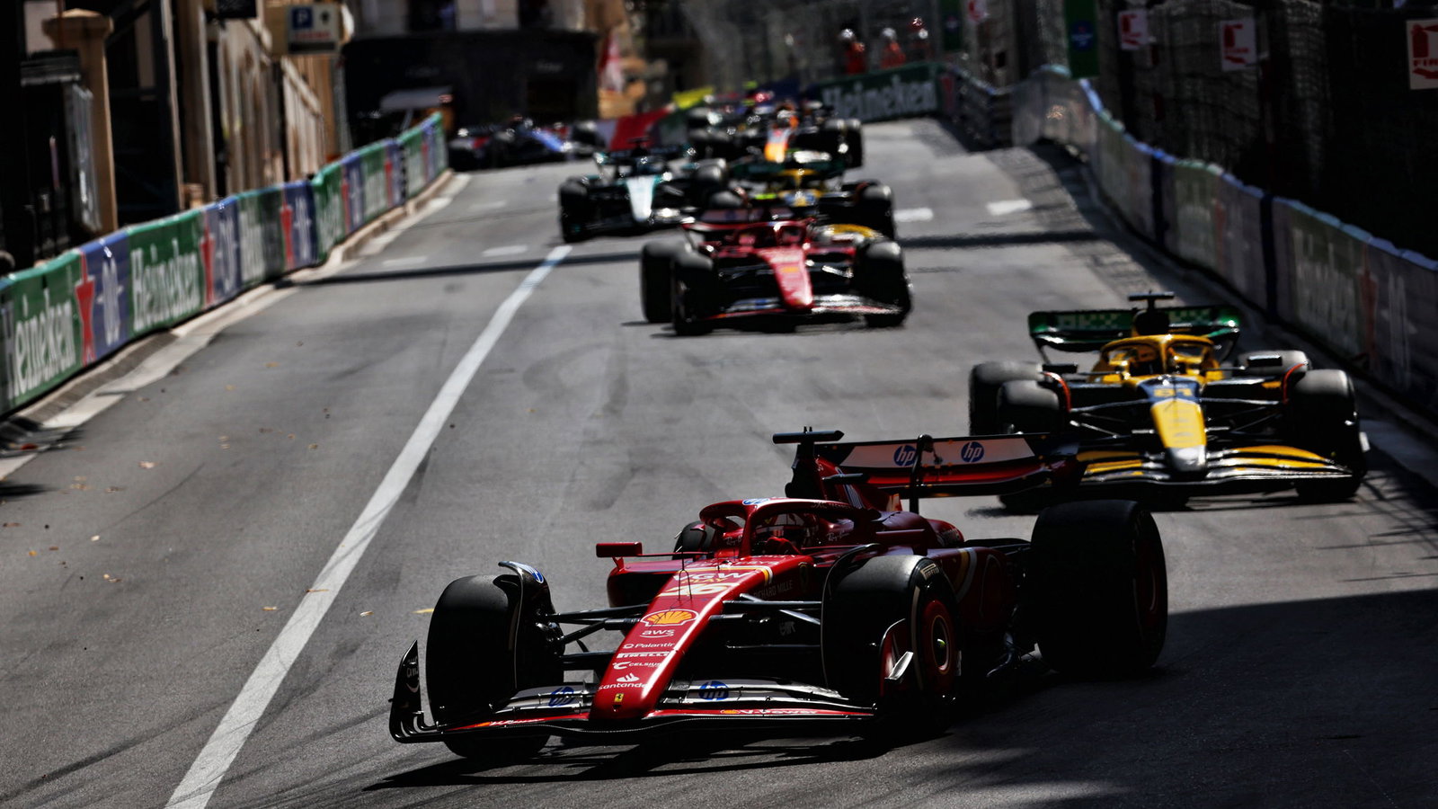 The top 10 started and finished in the same positions last year