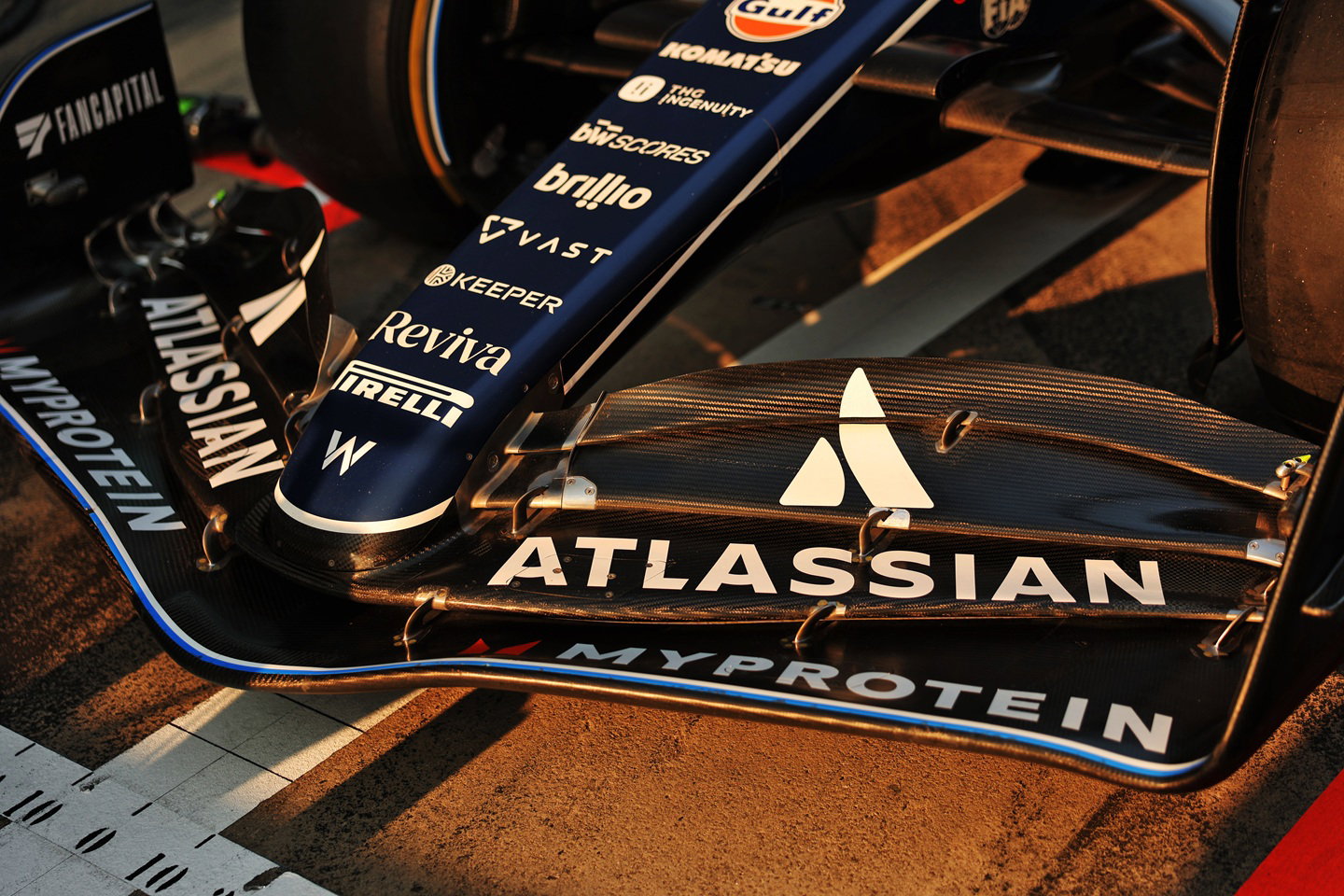 Williams front wing