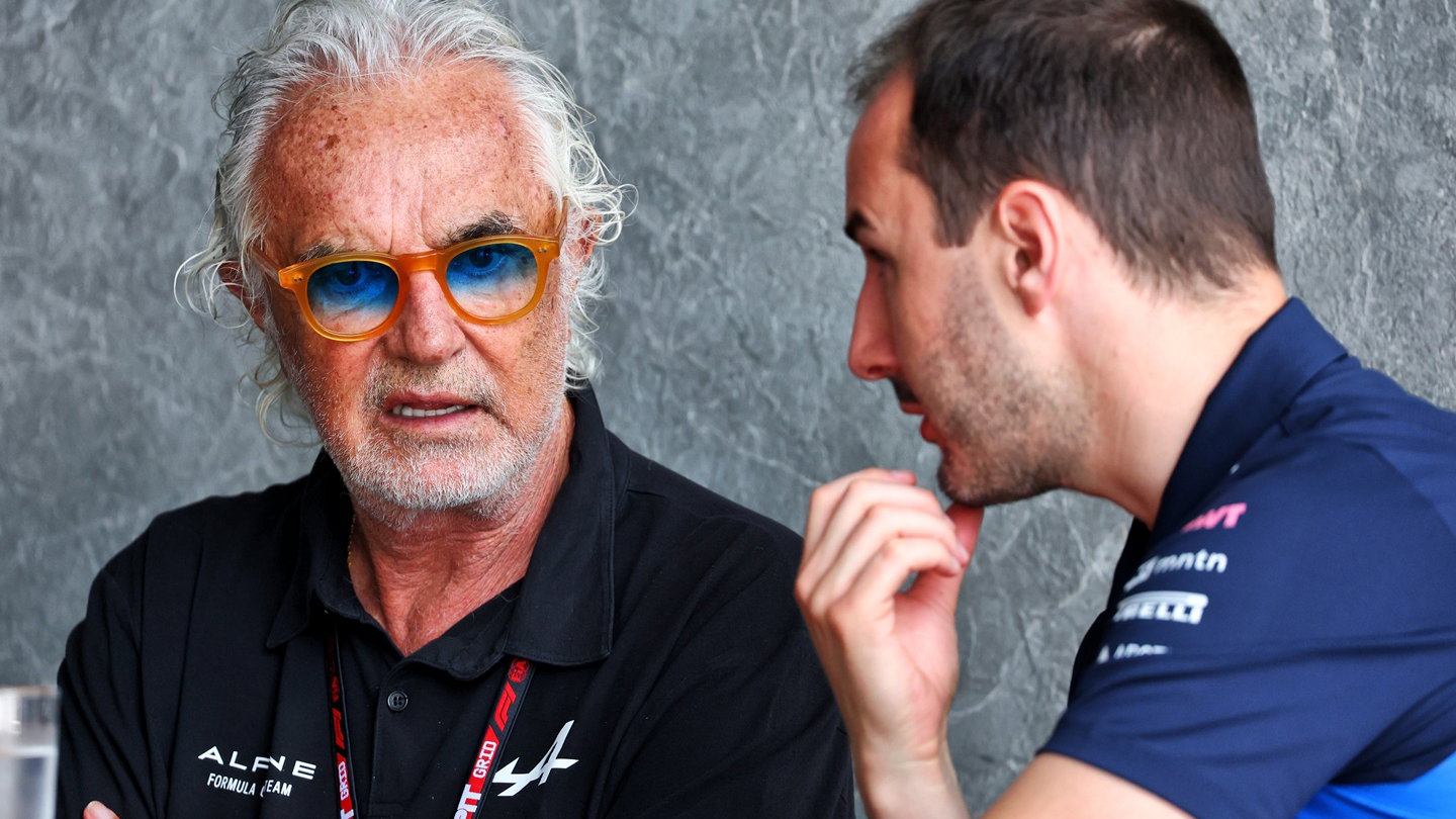 Flavio Briatore and Oliver Oakes, Alpine