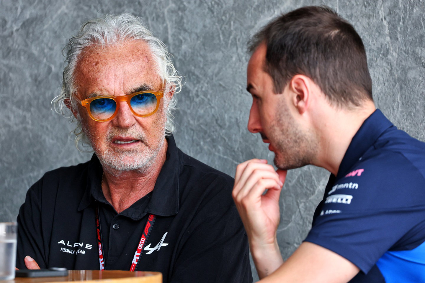 Flavio Briatore and Oliver Oakes, Alpine
