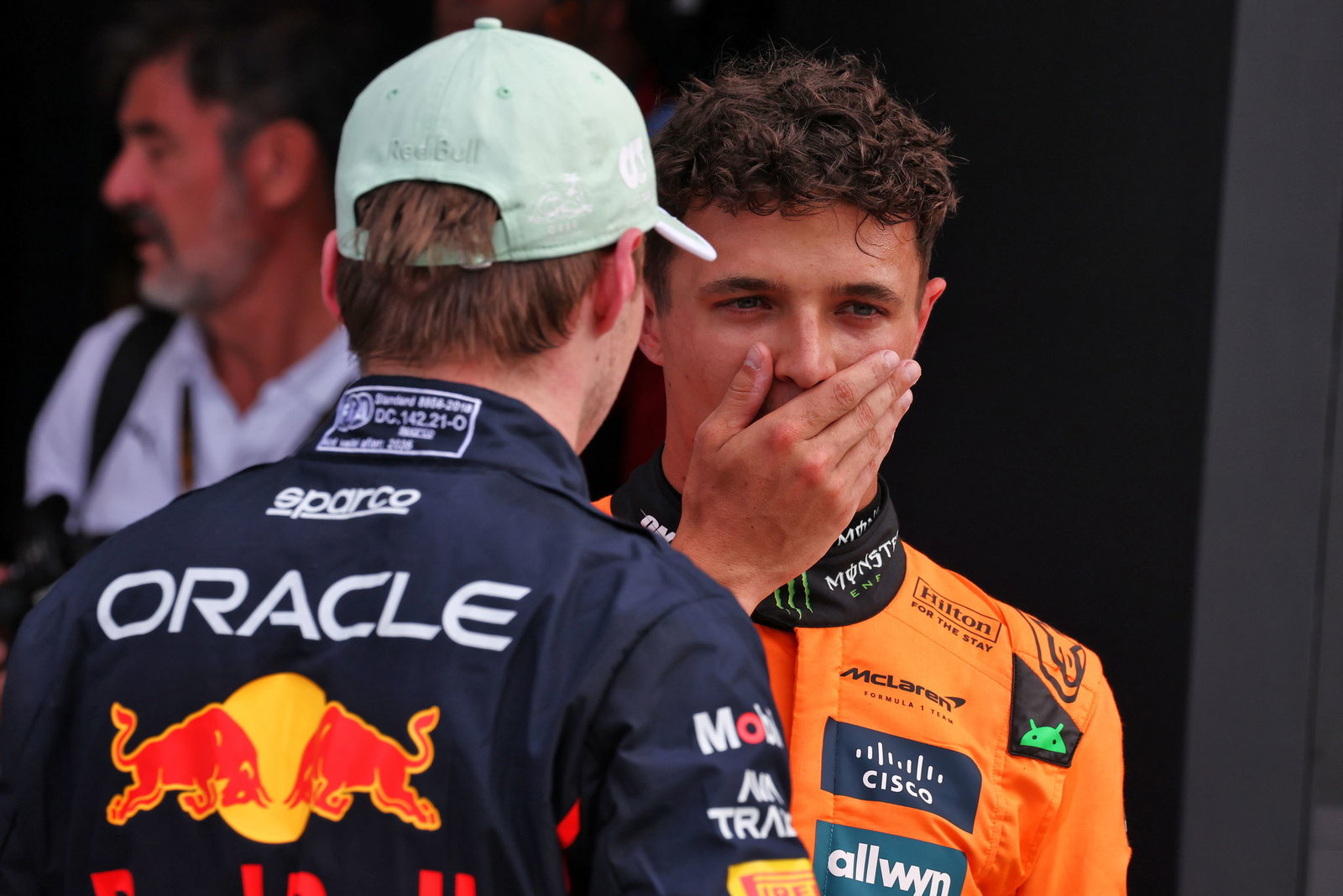 Norris, Verstappen