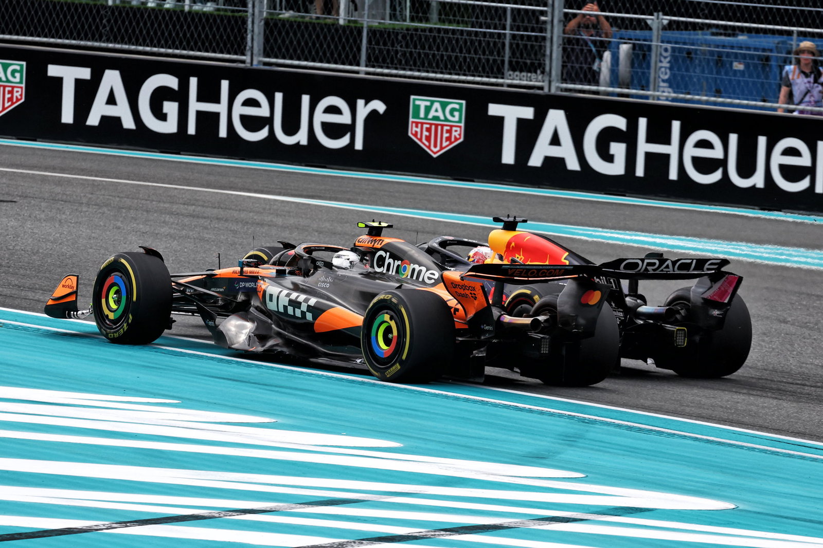 Norris and Verstappen do battle in Miami 