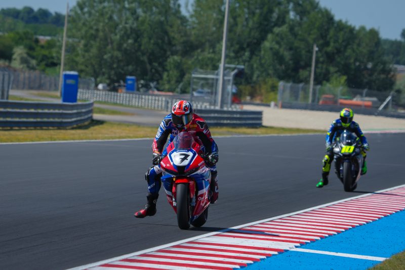 Iker Lecuona, 2025 Balaton Park test. Credit: Honda HRC.