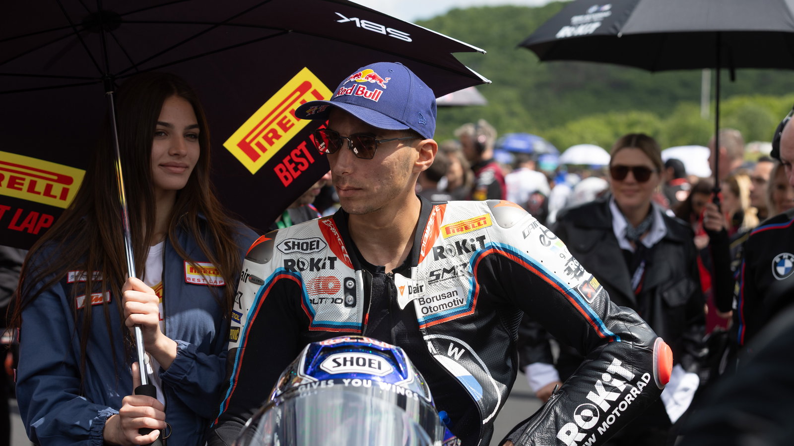 Toprak Razgatlioglu, 2025 Czech WorldSBK, grid. Credit: Gold and Goose.