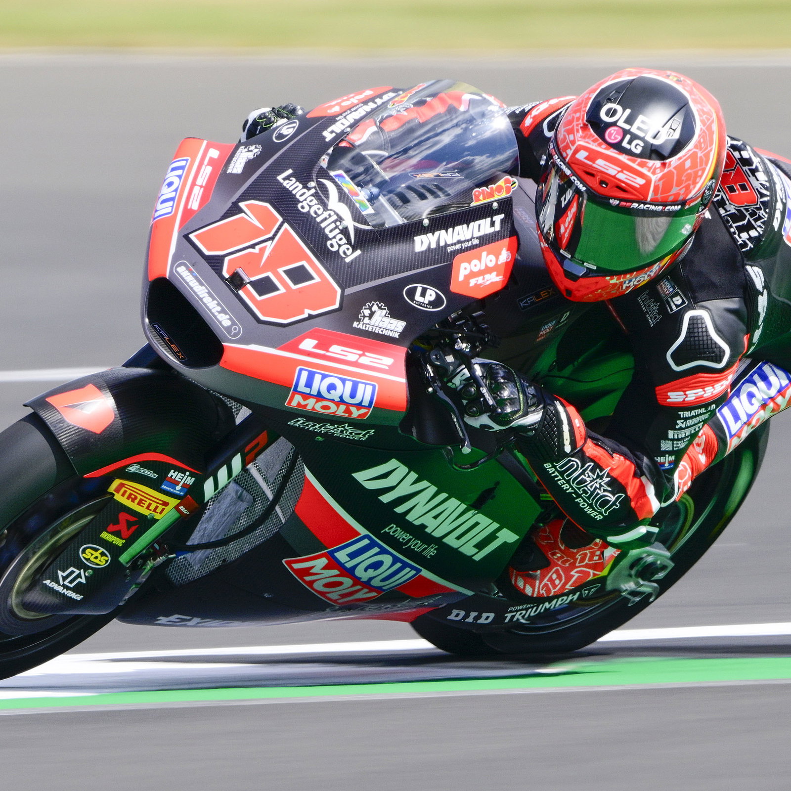 Manuel Gonzalez, 2025 Moto2 British Grand Prix. Credit: Gold and Goose.