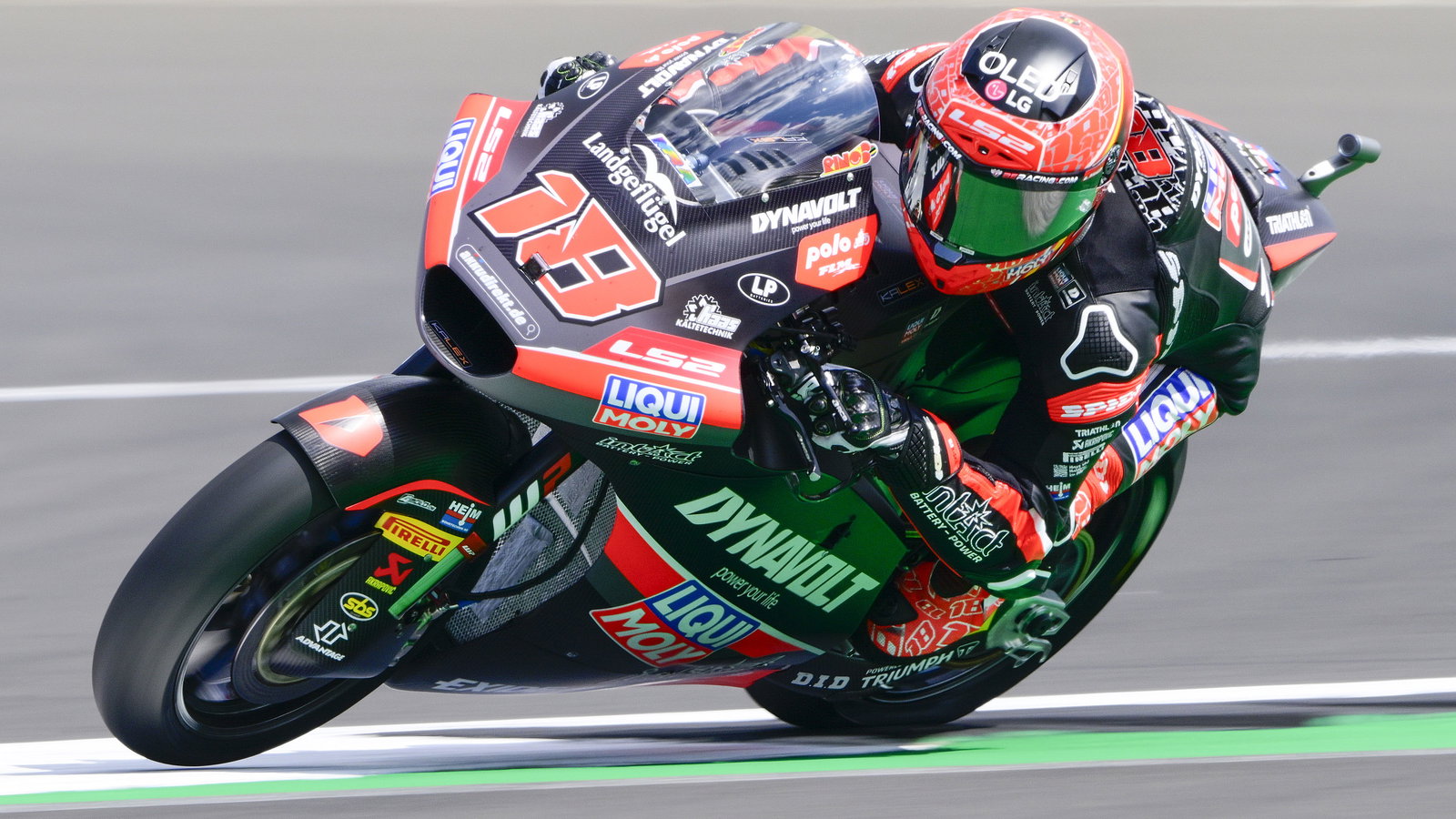 Manuel Gonzalez, 2025 Moto2 British Grand Prix. Credit: Gold and Goose.
