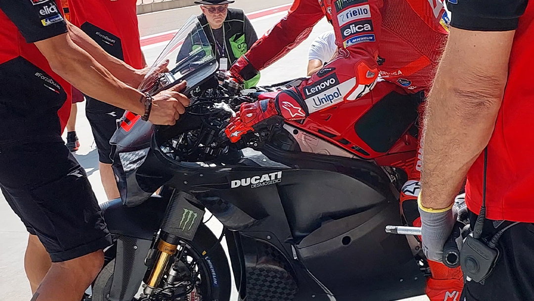 Marc Marquez, 2025 Aragon MotoGP test new aero