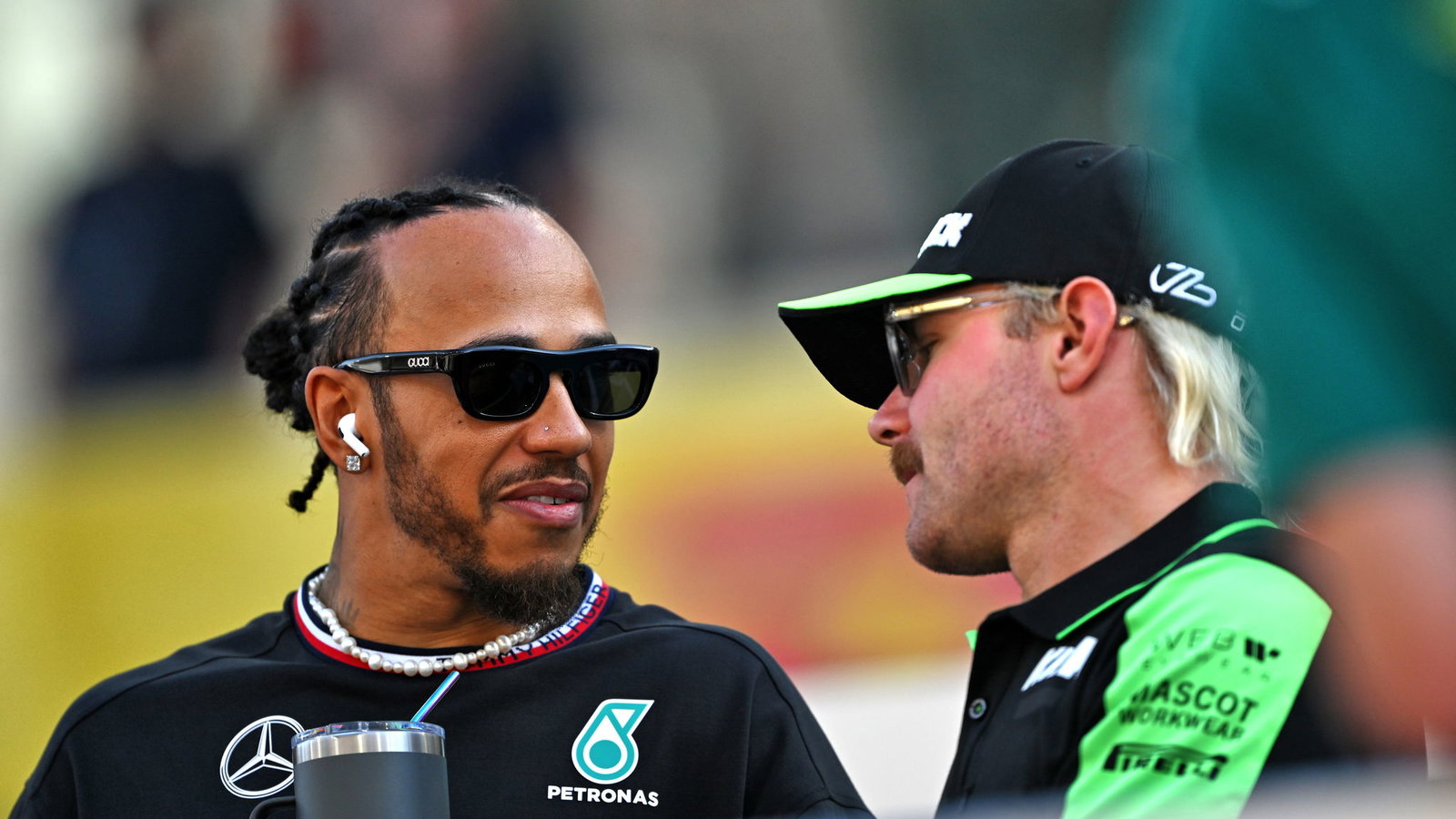 Lewis Hamilton and Valtteri Bottas
