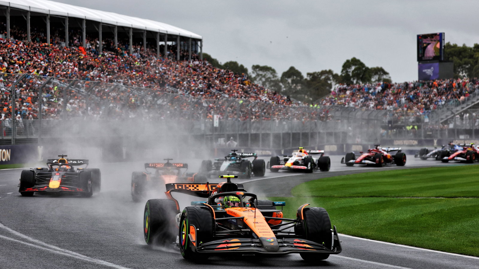 Start of the Australian Grand Prix