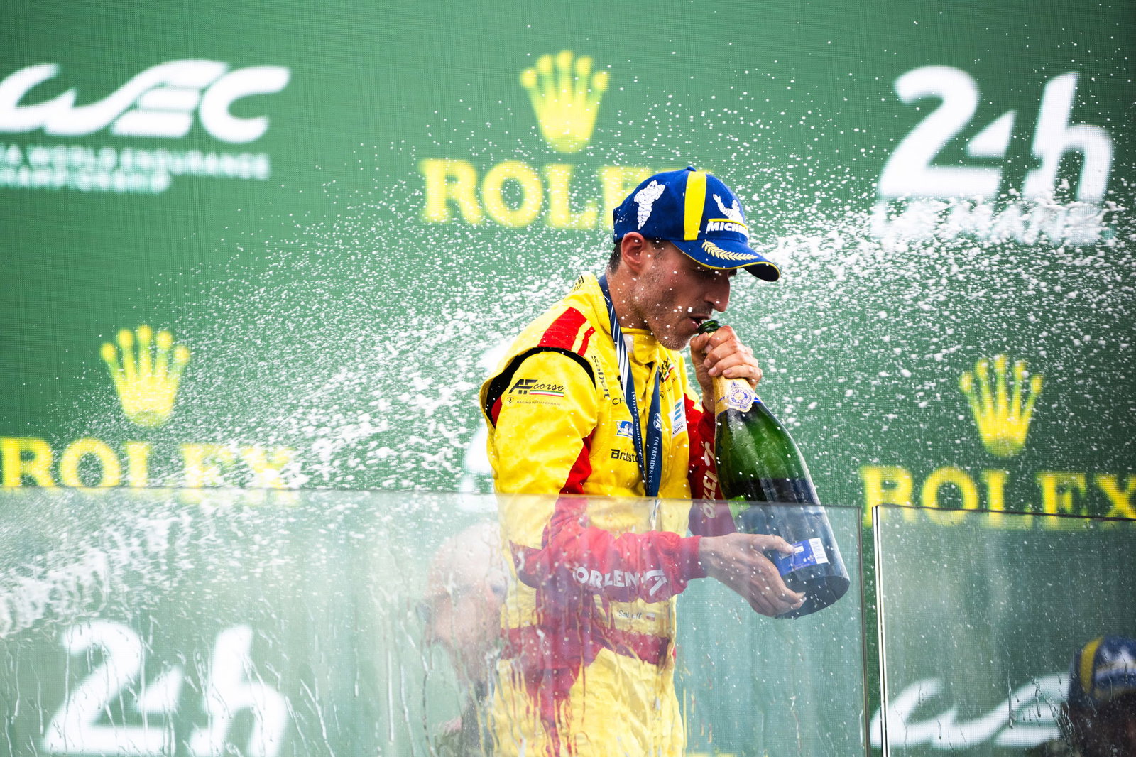 Robert Kubica, No.83 AF Corse Ferrari, 2025 24 Hours of Le Mans