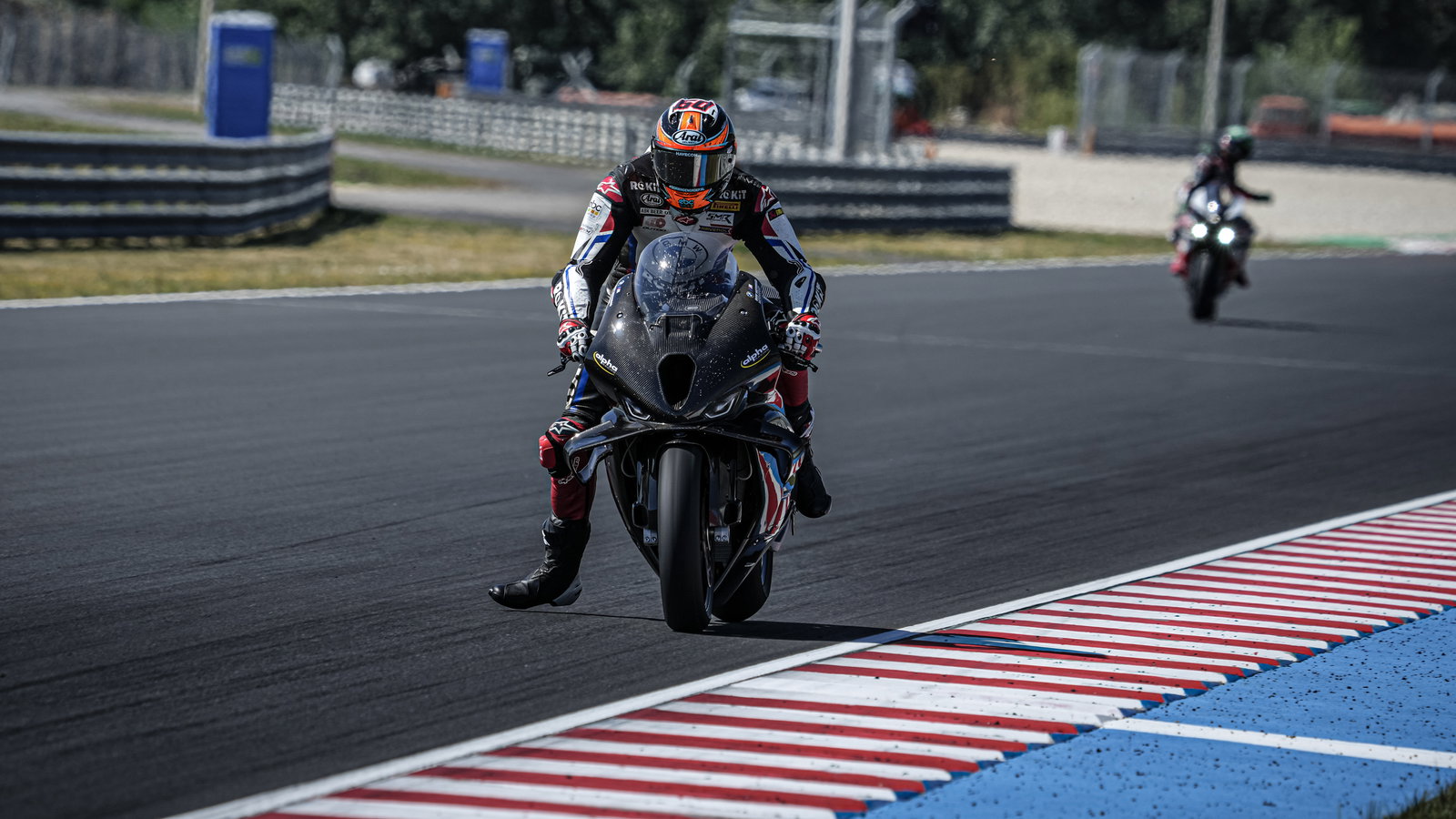 Michael van der Mark, 2025 Balaton Park WorldSBK 'stock' test. Credit: WorldSBK.