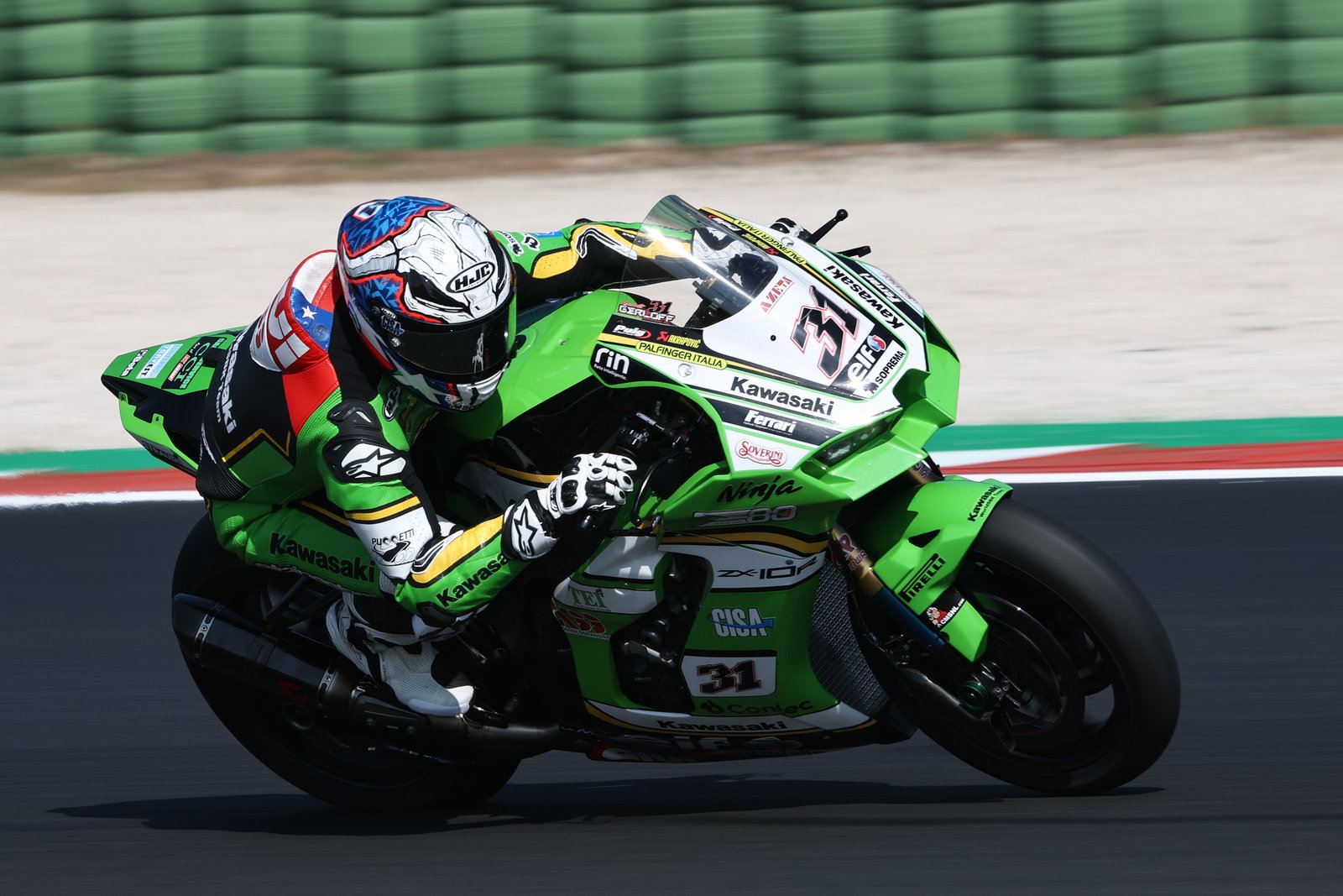 Garrett Gerloff, 2025 Emilia-Romagna WorldSBK. Credit: Gold and Goose.