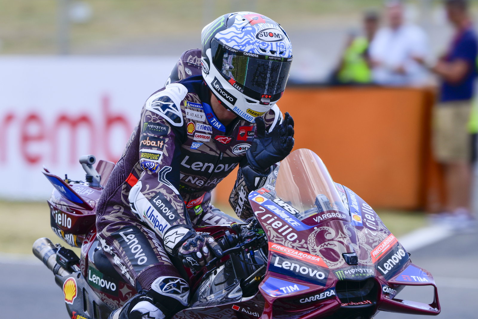 Pecco Bagnaia, Ducati Corse, 2025 Italian MotoGP