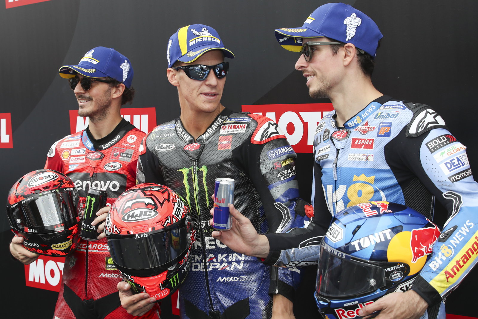 Quartararo, Bagnaia, Alex Marquez, 2025 Dutch MotoGP qualifying