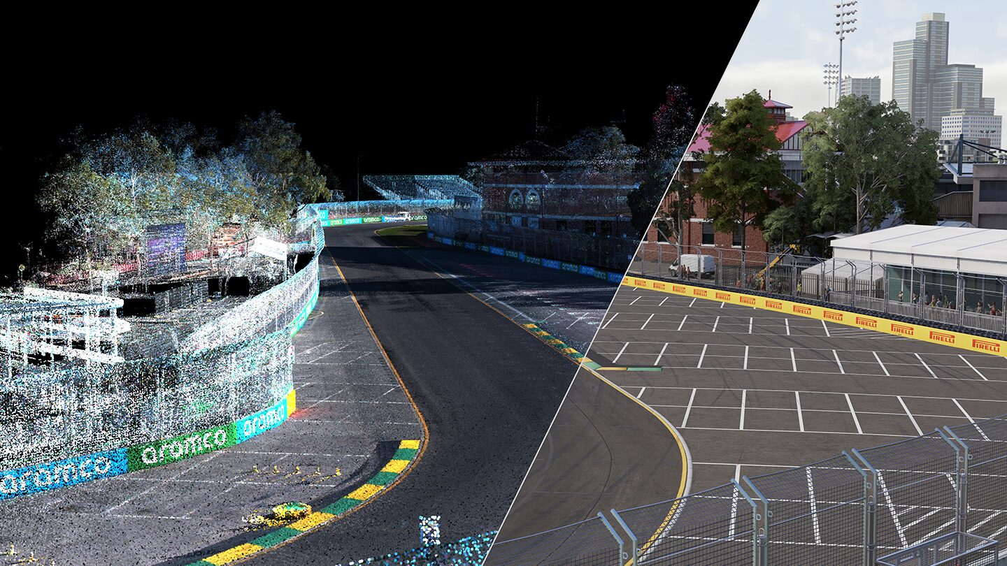 LIDAR-scanned Melbourne 