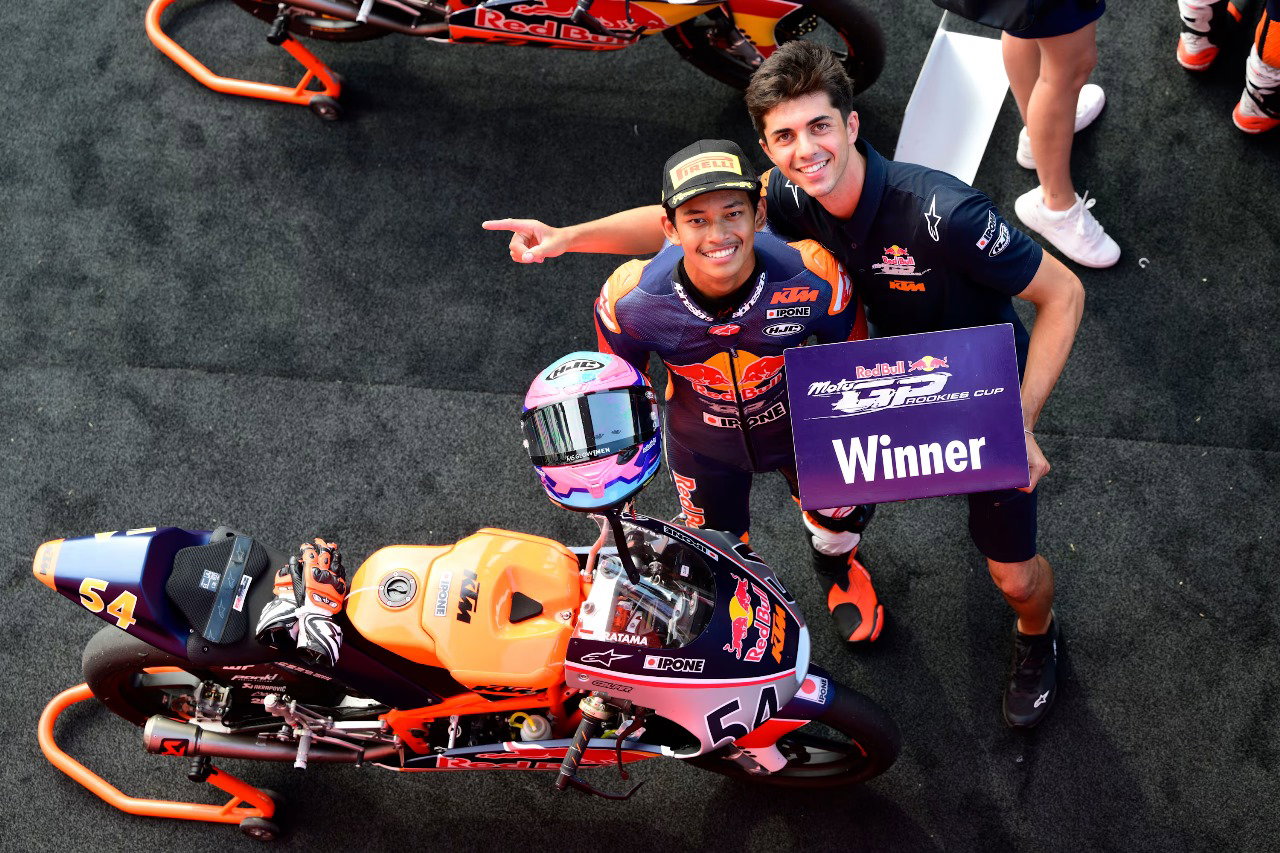 Veda Pratama, Red Bull Rookies Winner, Mugello Round