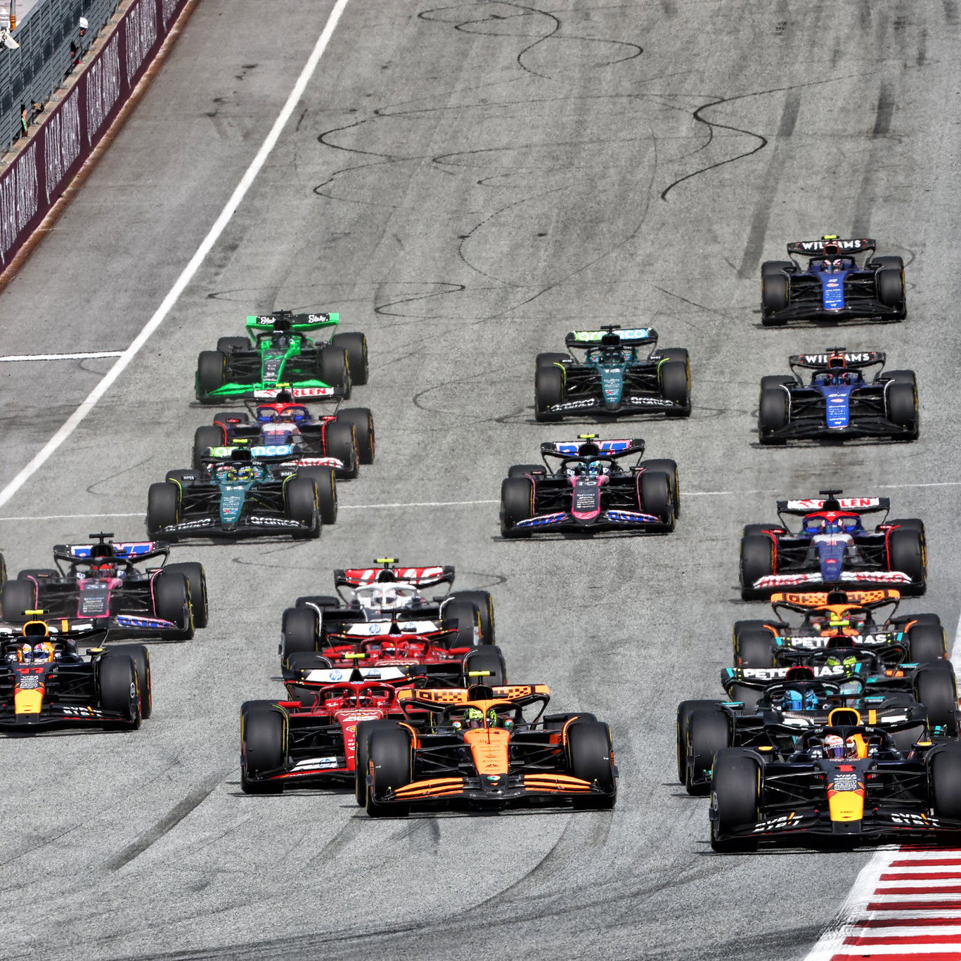 2024 Austrian GP start 