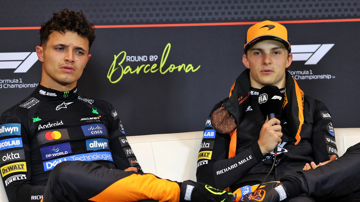 Oscar Piastri and Lando Norris, McLaren