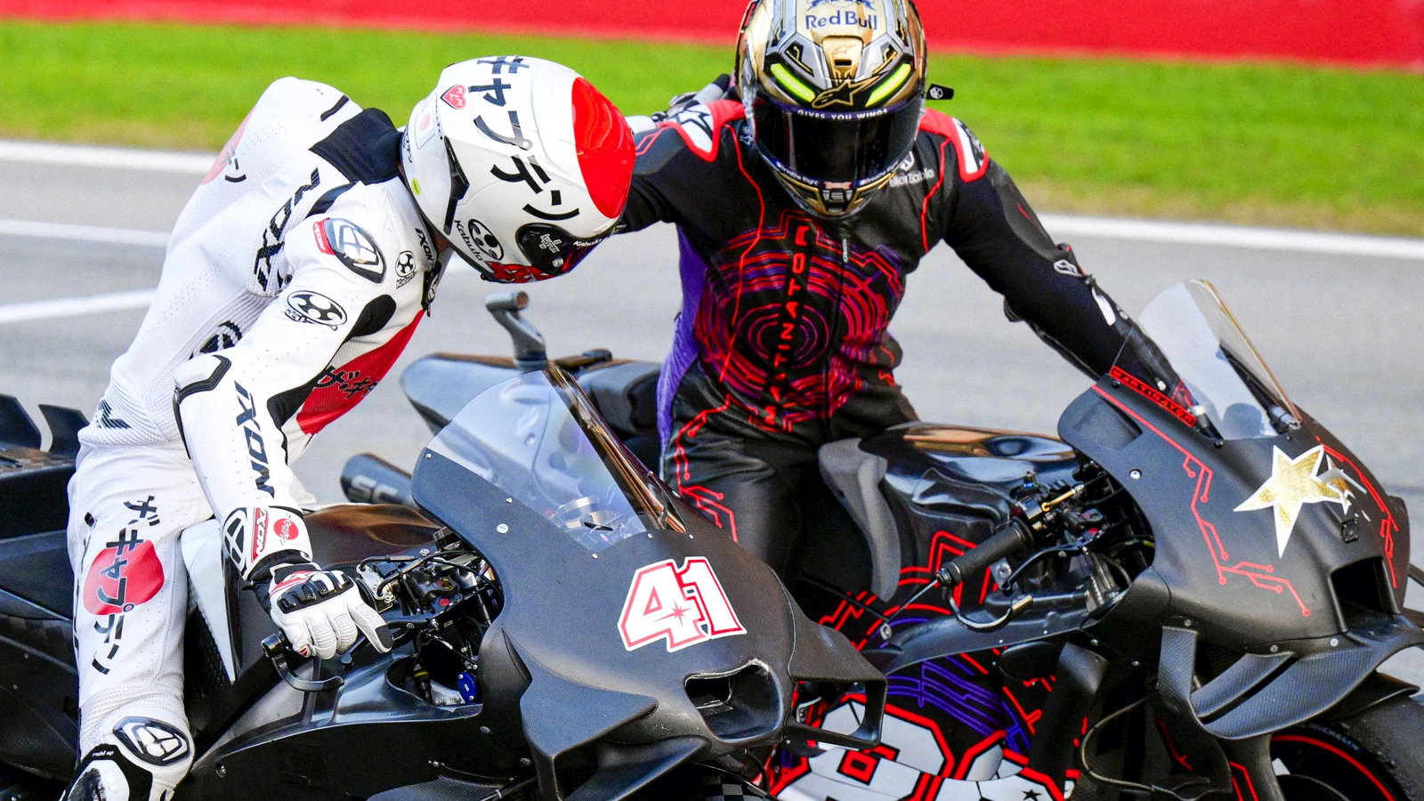 Aleix Espargaro, Jorge Martin, Barcelona MotoGP Test