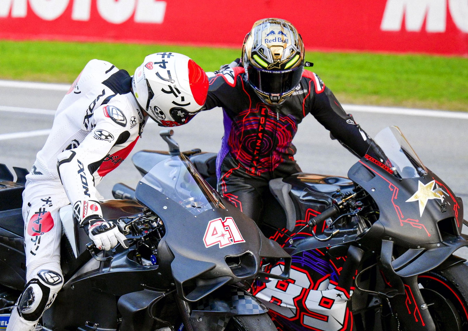 Aleix Espargaro, Jorge Martin, Barcelona MotoGP Test