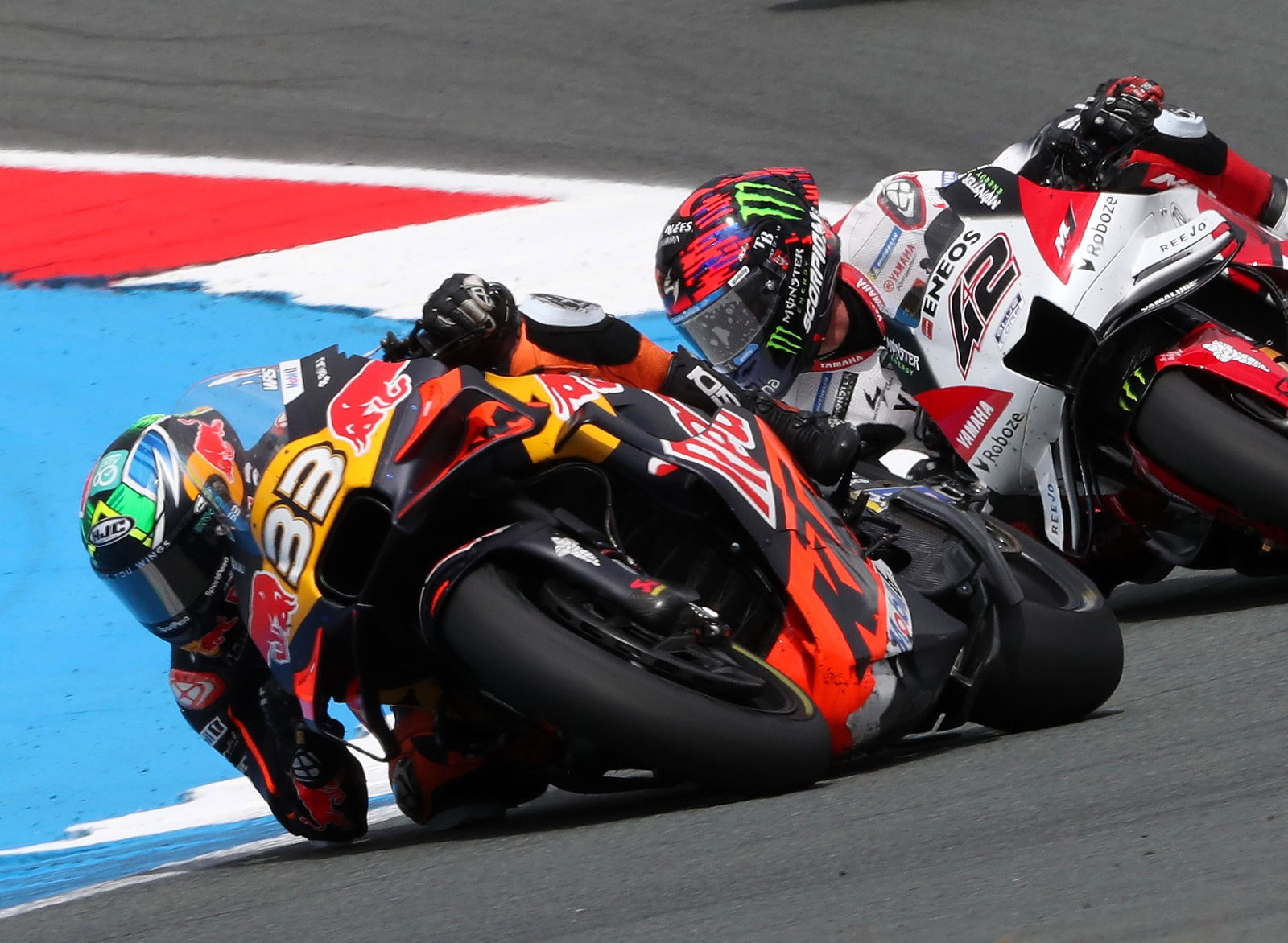 Brad Binder, Alex Rins, 2025 Dutch MotoGP