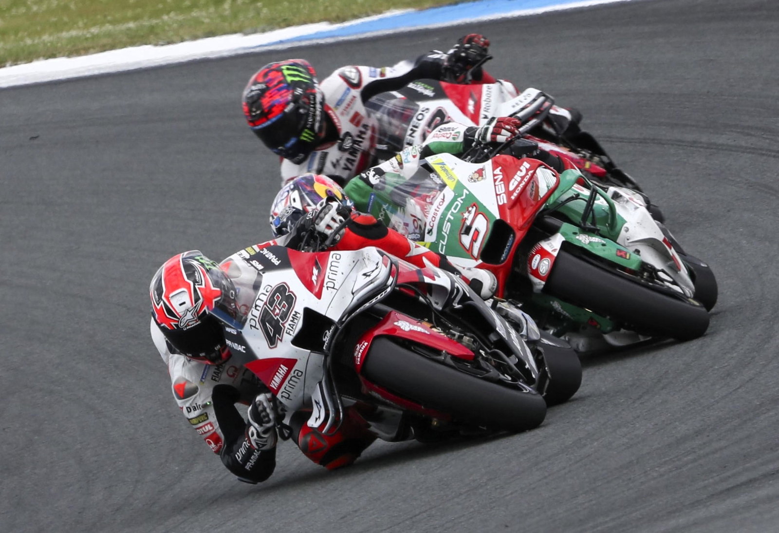 Miller, Zarco, Rins, 2025 Dutch MotoGP