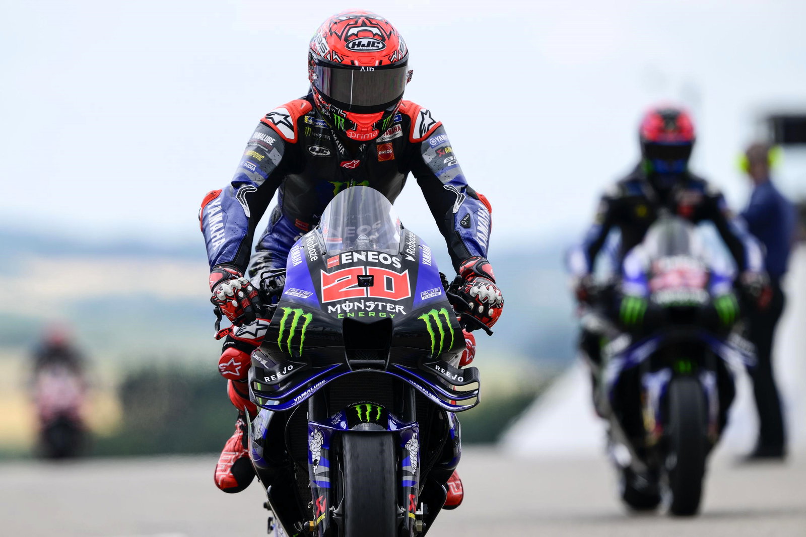 Fabio Quartararo, Alex Rins, 2025 German MotoGP