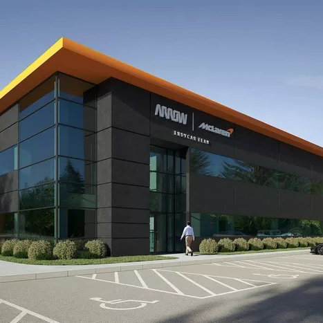 Arrow McLaren's new factory for 2026.