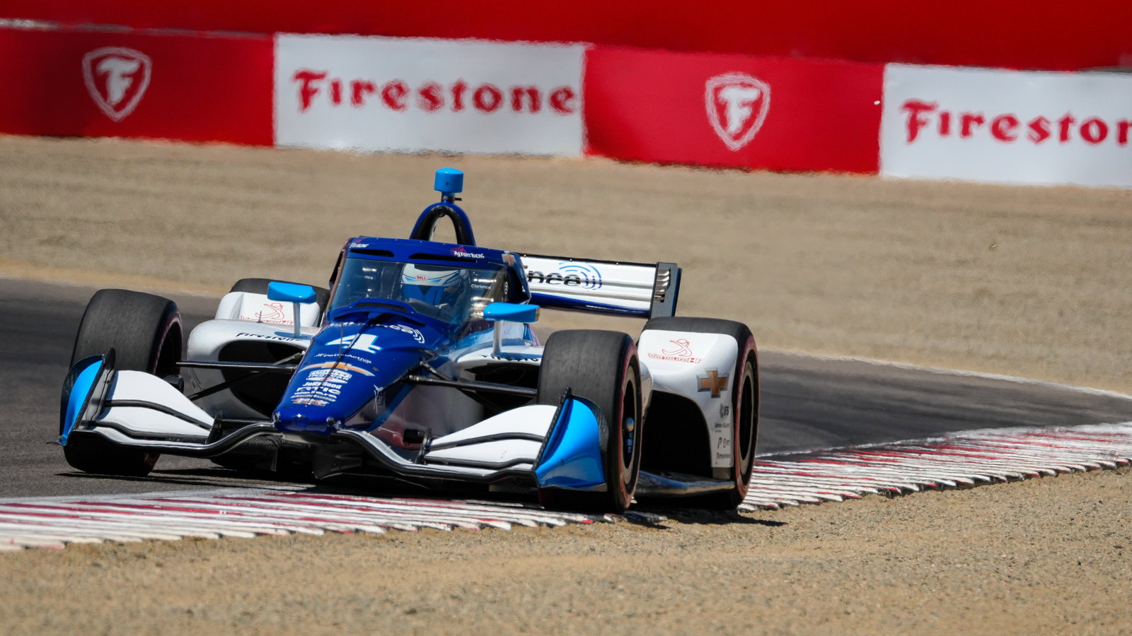 David Malukas at Laguna Seca.