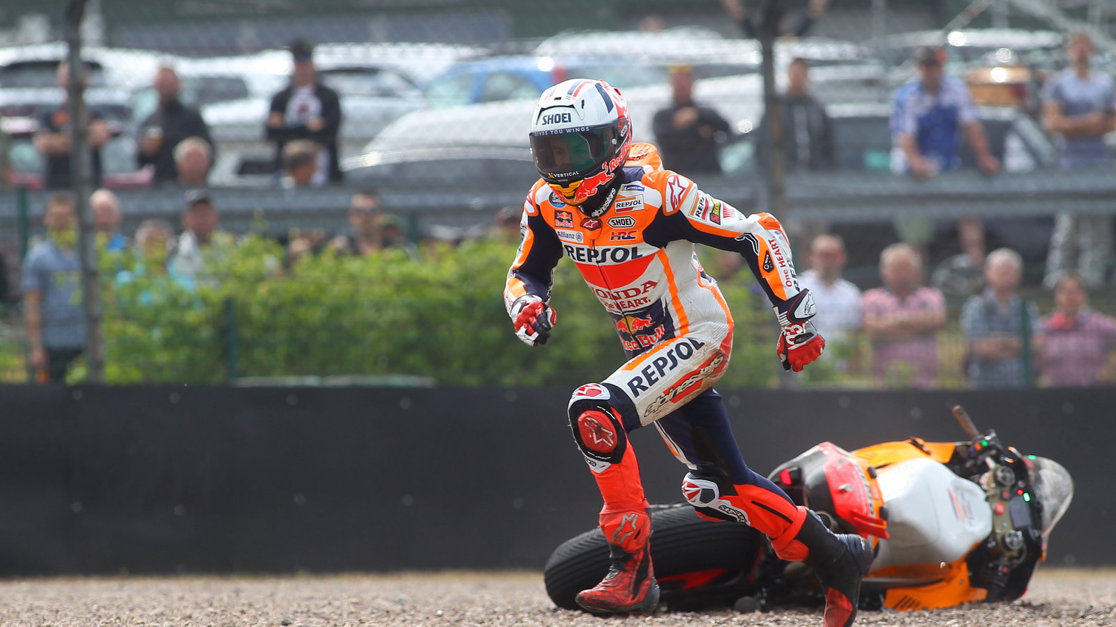 Marc Marquez in 2023 in Germany