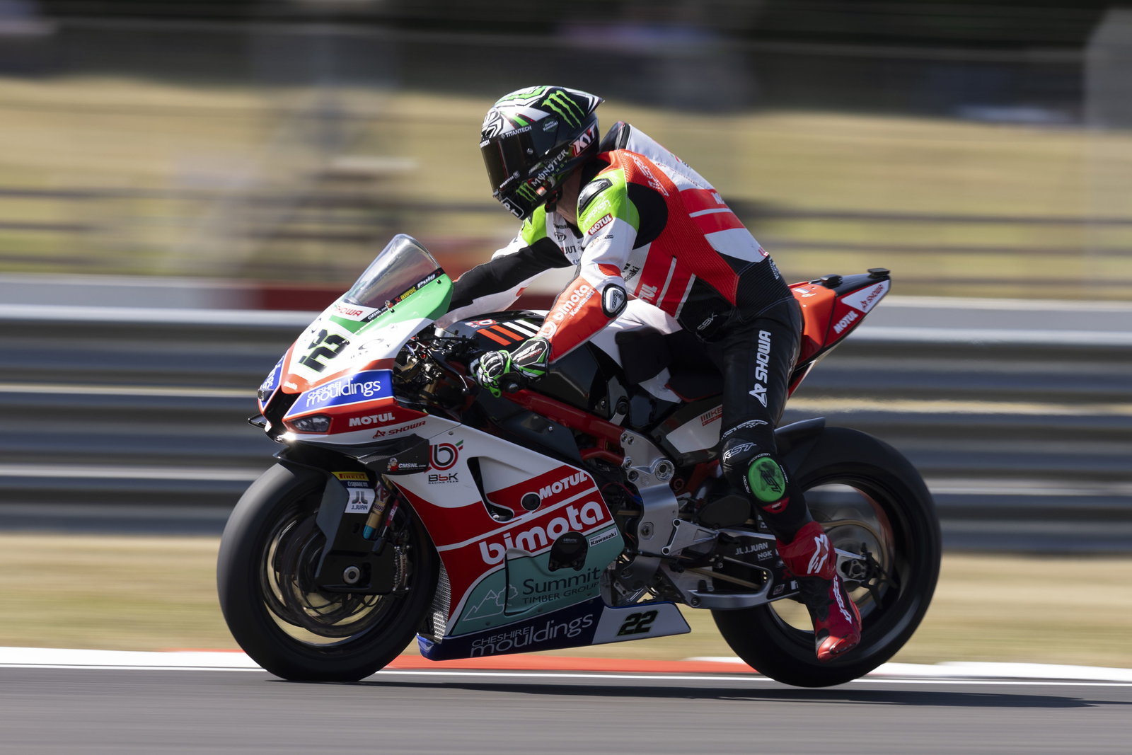 Alex Lowes, 2025 UK WorldSBK. Credit: Gold and Goose.