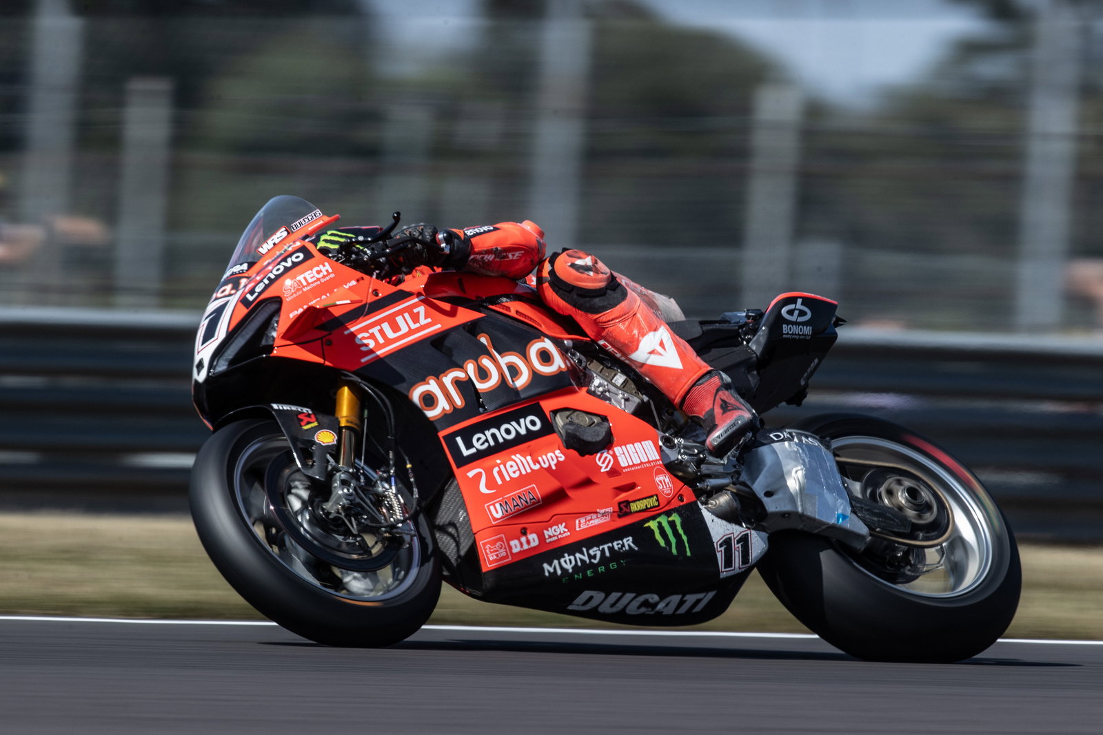 Nicolo Bulega, 2025 UK WorldSBK. Credit: Gold and Goose.