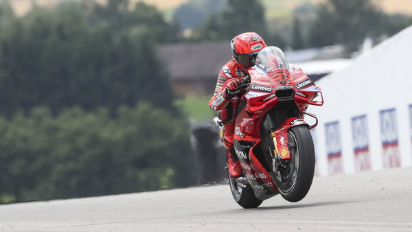 2025 German MotoGP: Marc Marquez cruises to win in crash-filled race ...
