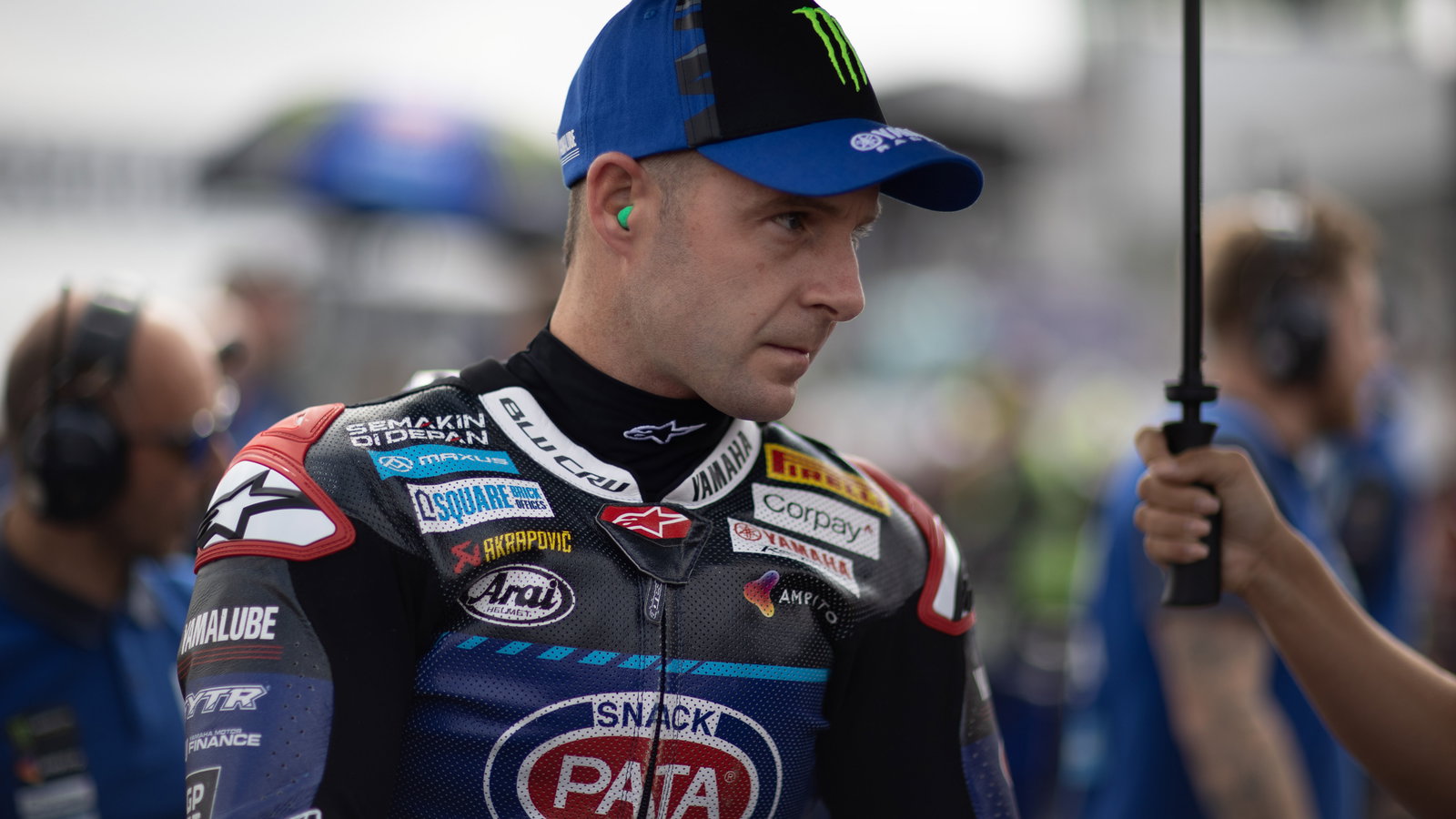 Jonathan Rea, 2025 UK WorldSBK, grid. Credit: Gold and Goose.