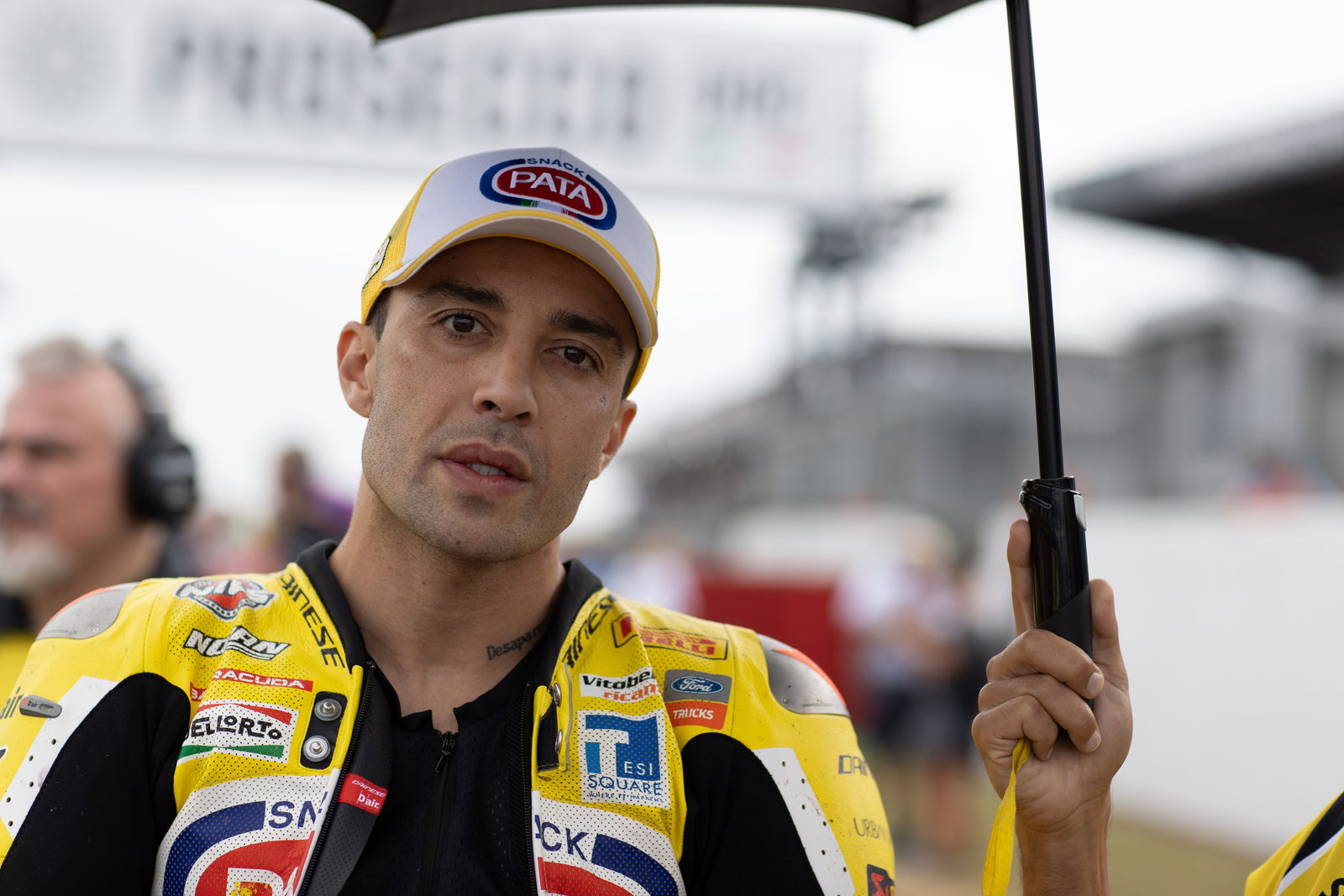 Andrea Iannone, 2025 UK WorldSBK, grid. Credit: Gold and Goose.