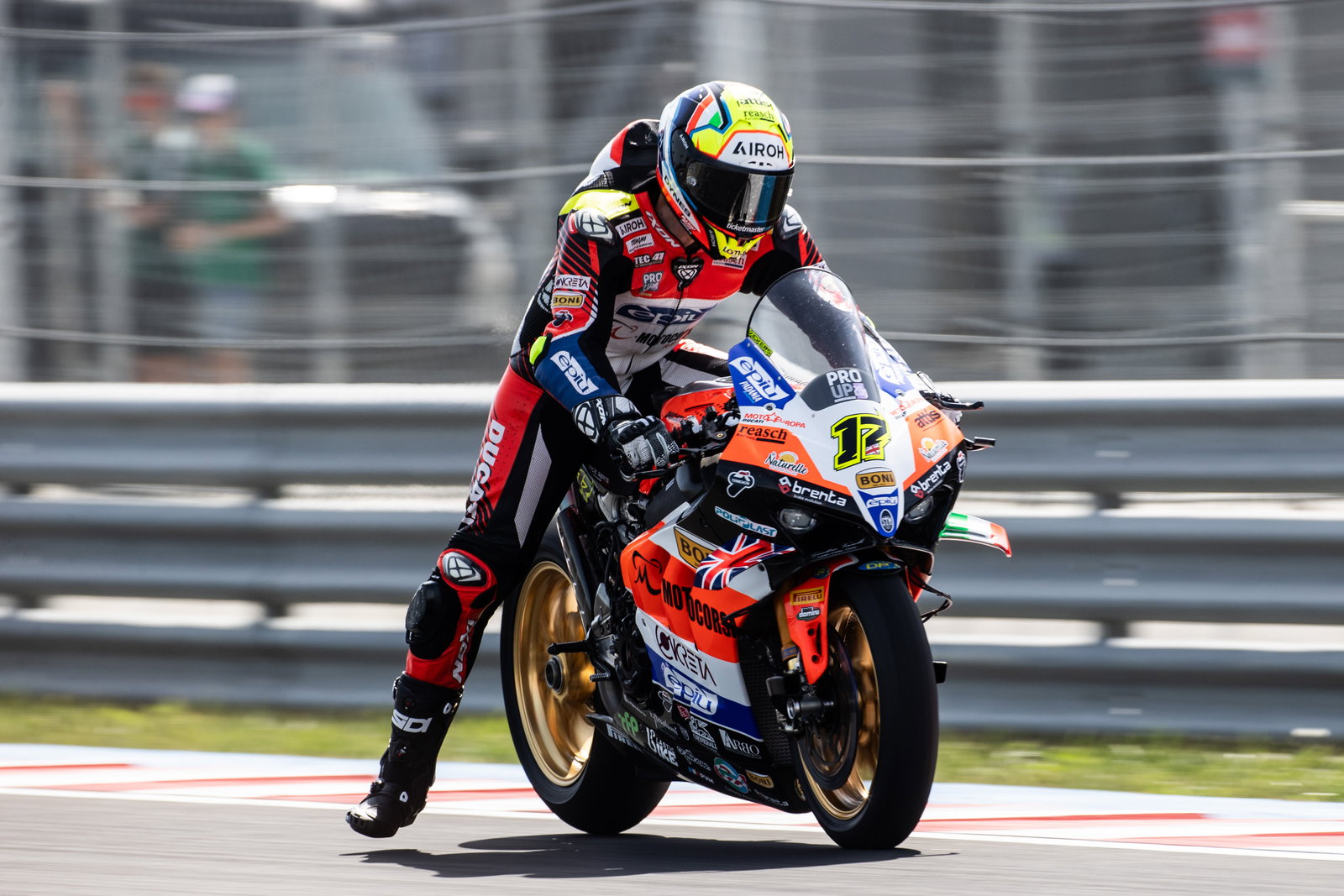 Ryan Vickers, 2025 Hungarian WorldSBK. Credit: Gold and Goose.