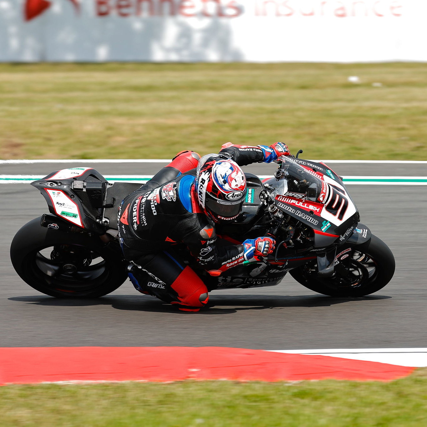 Leon Haslam, 2025 Snetterton BSB. Credit: Ian Hopgood Photography.