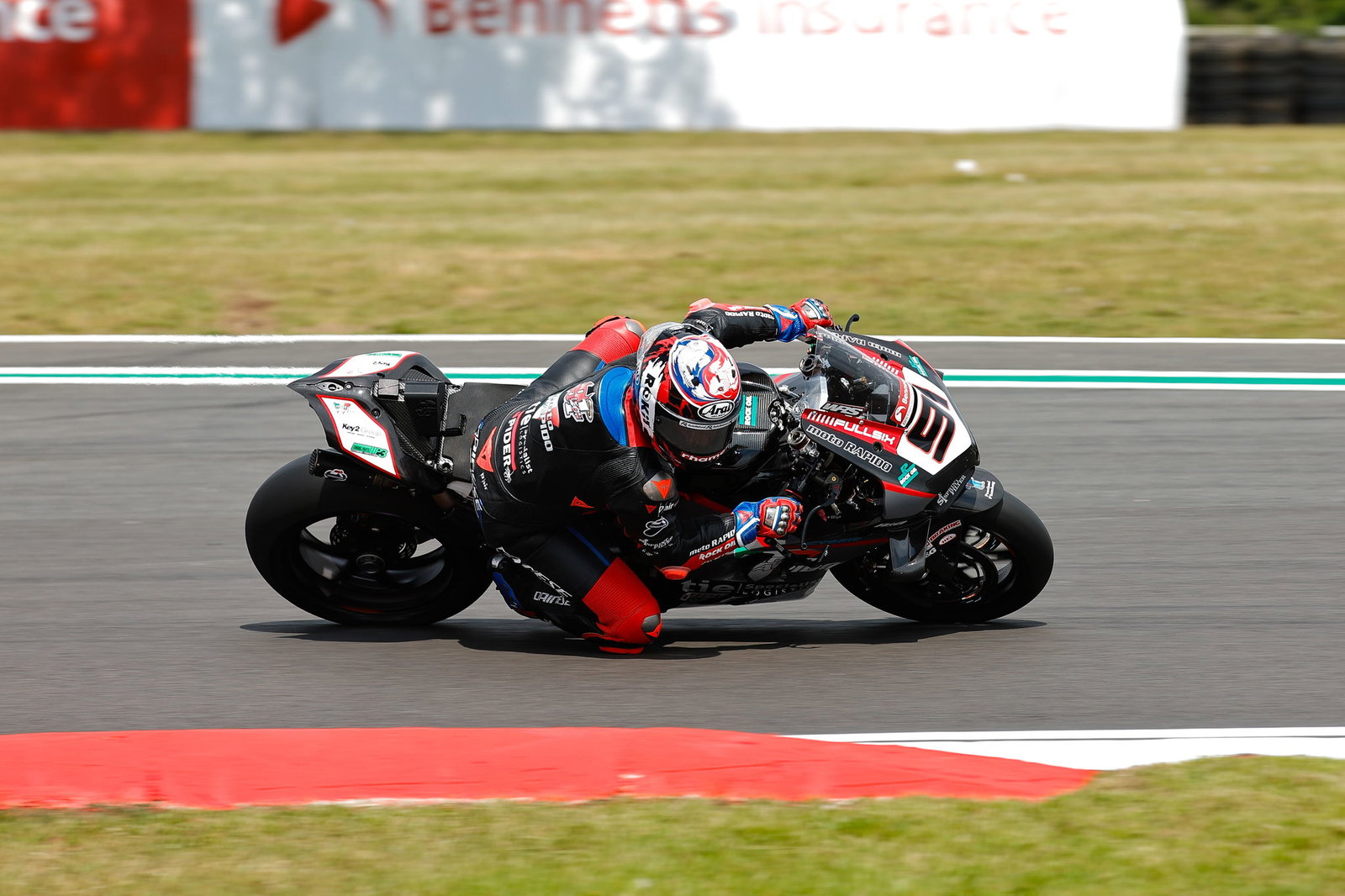 Leon Haslam, 2025 Snetterton BSB. Credit: Ian Hopgood Photography.