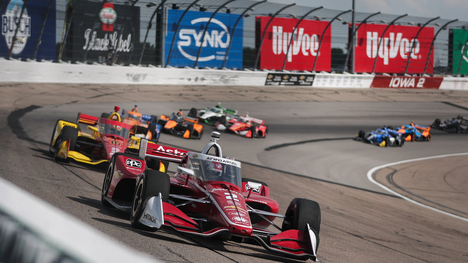 Josef Newgarden led 232 laps out of the total 275.