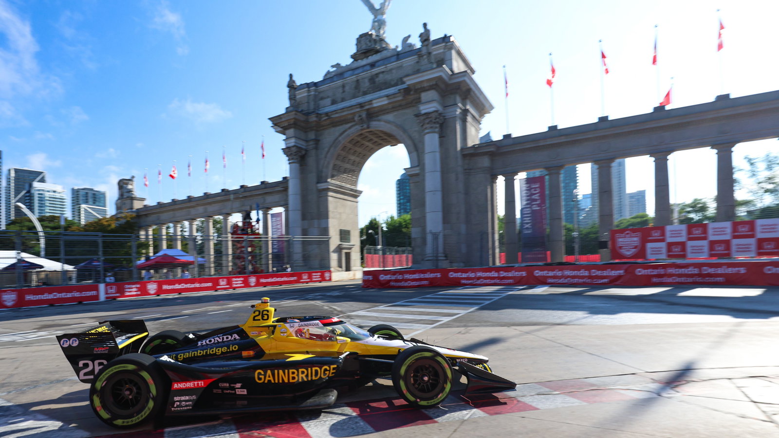 Colton Herta in Toronto