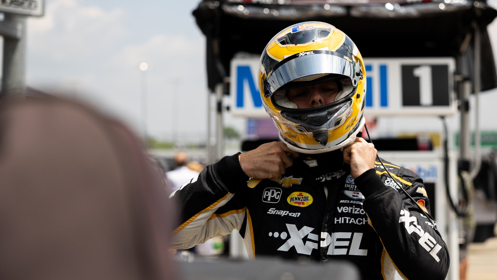 Scott McLaughlin is already out of the Farm to Finish 275.