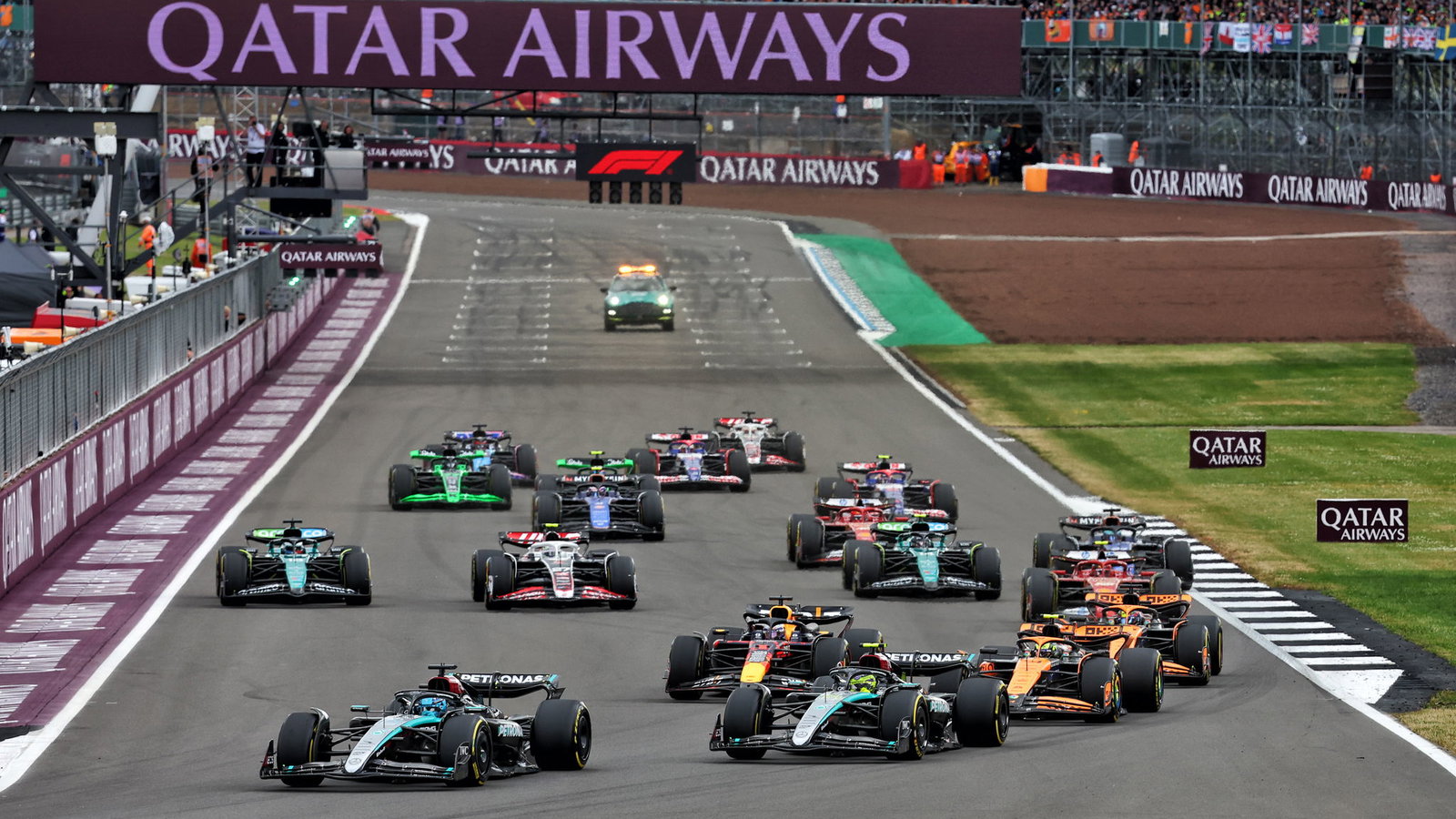 The start of the British GP 