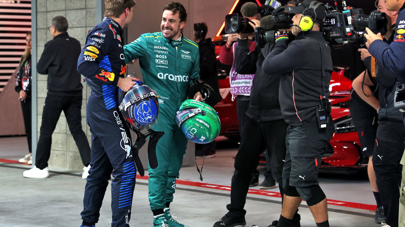 Verstappen, Alonso
