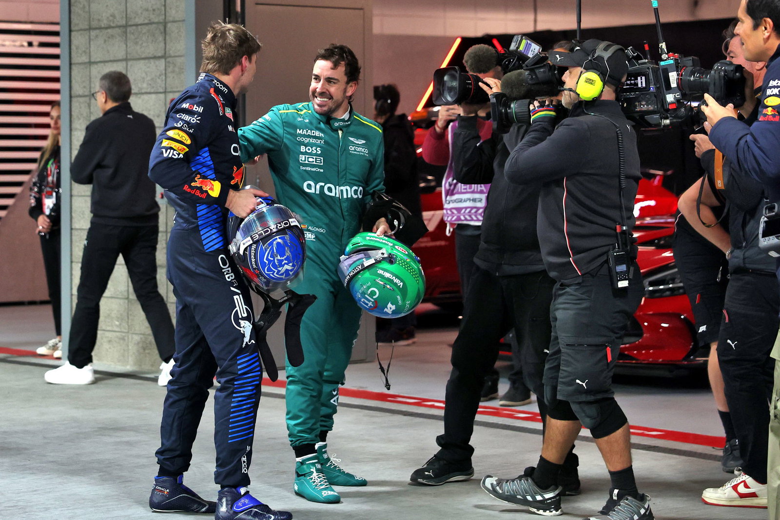 Verstappen, Alonso