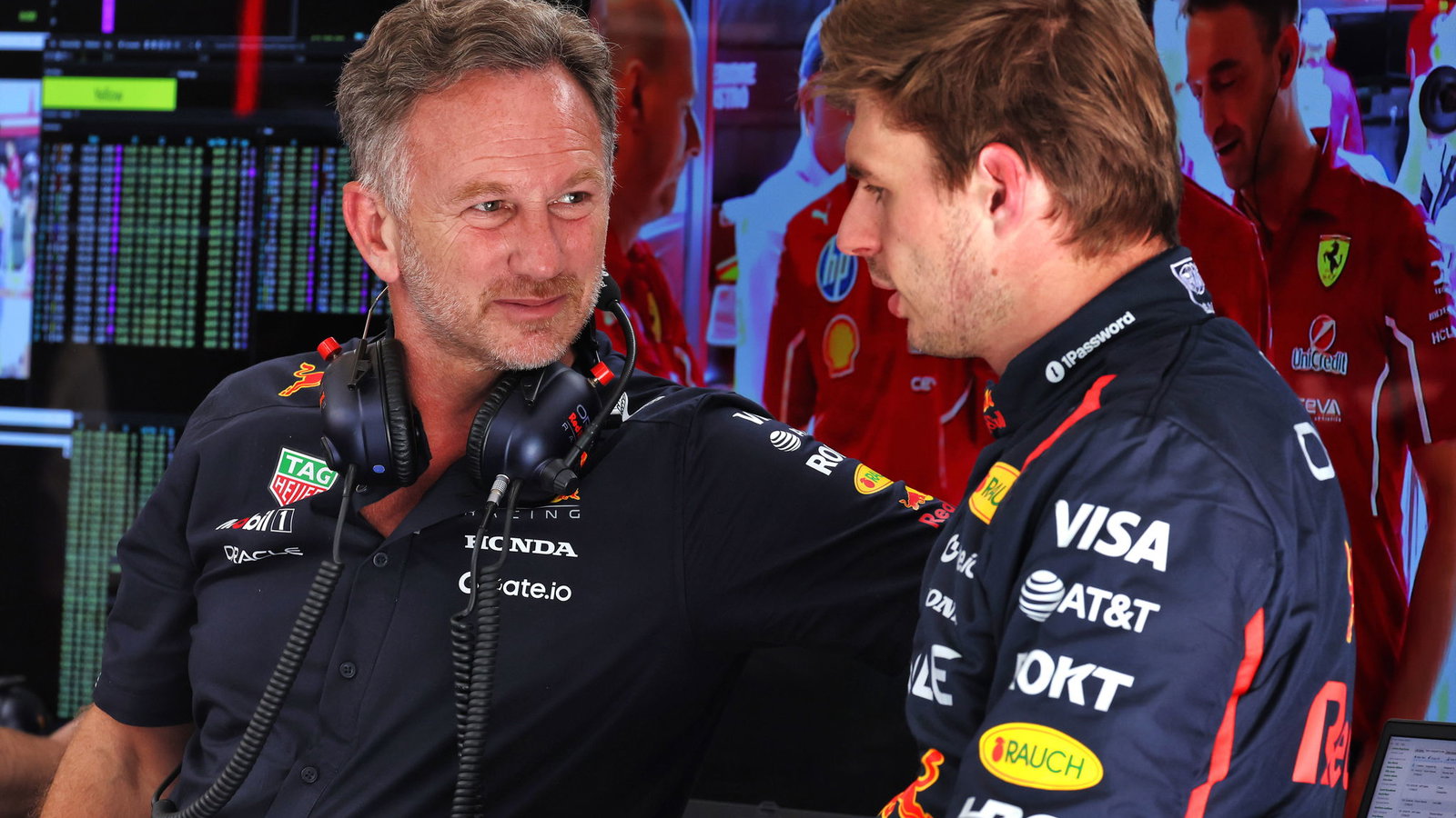 Horner, Verstappen